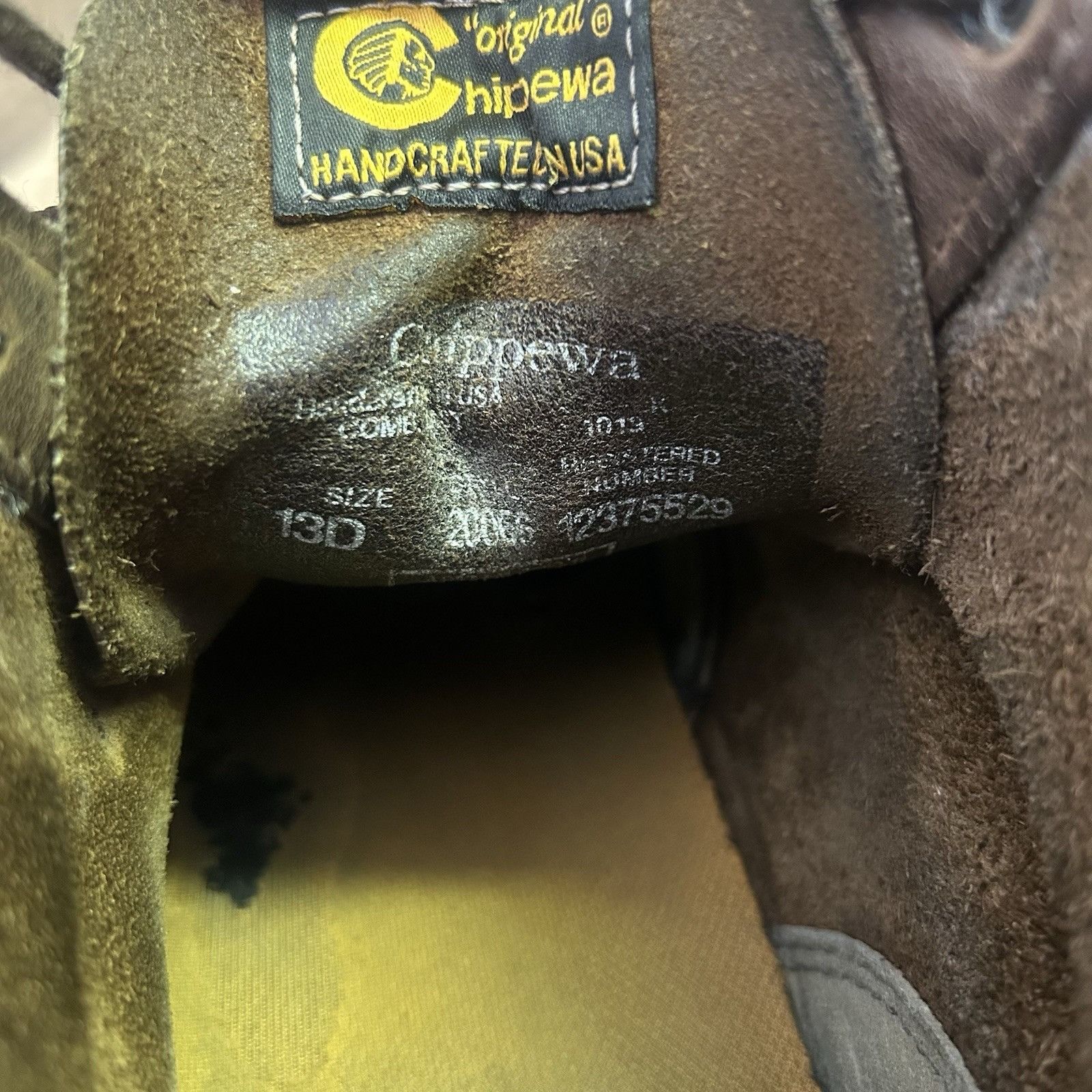 Chippewa Chippewa Steel Toe 20066 Ankle Work Boots Mens 13 D Size US 13 / EU 46 - 5 Thumbnail