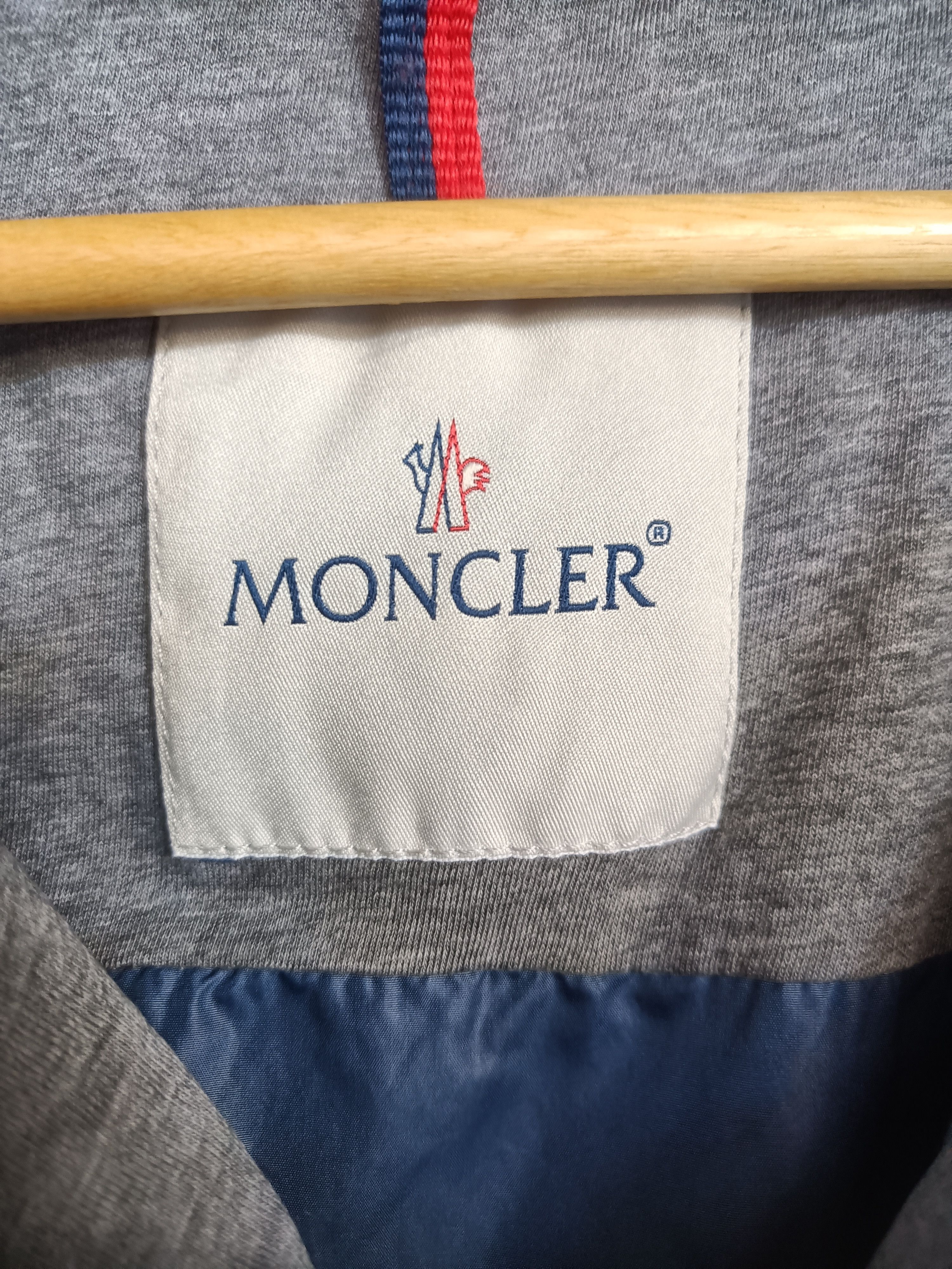Moncler Vintage Moncler Windbreaker Jacket Size US XL / EU 56 / 4 - 3 Thumbnail