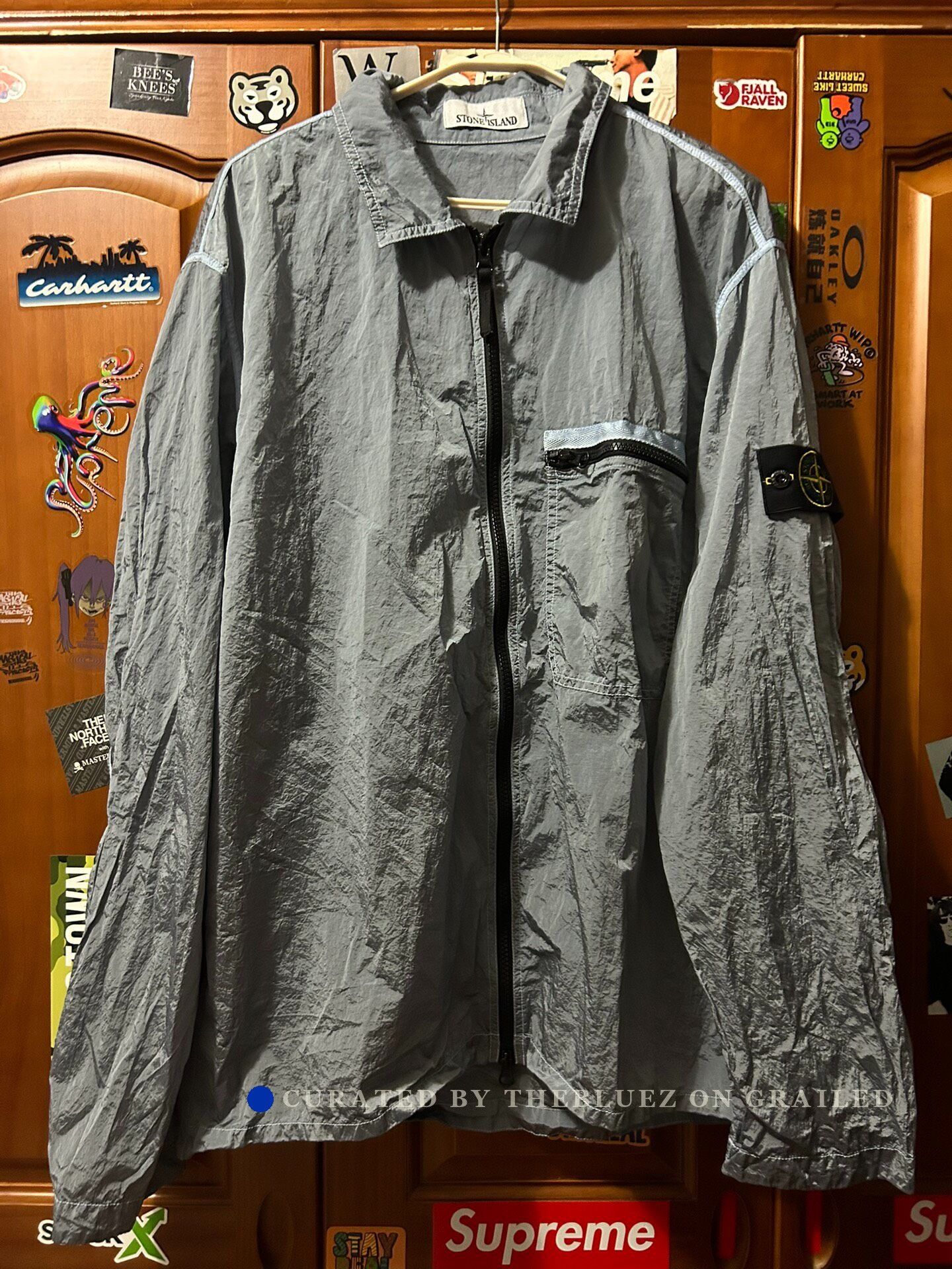 Stone Island Stone Island SS24 Nylon Metal Collar Jacket Size US XXL / EU 58 / 5 - 1 Thumbnail