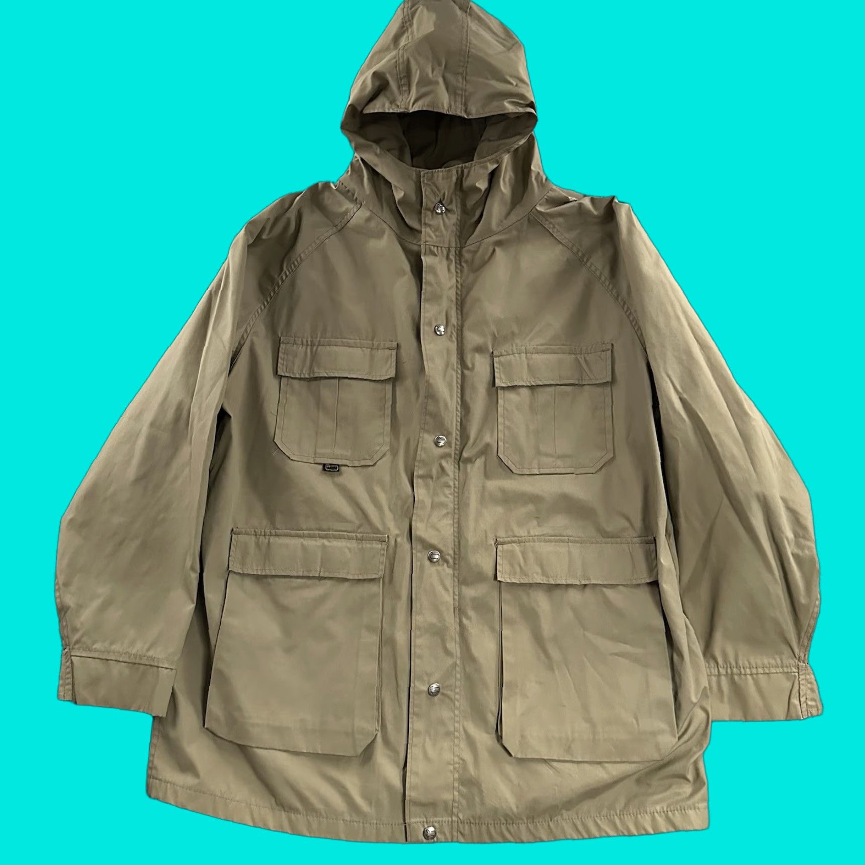 Vintage VINTAGE Woolrich Jacket Parka Mountain Tan Beige L Mens Large Woolrich Jacket Parka Beige L Mens Size US L / EU 52-54 / 3 - 1 Thumbnail