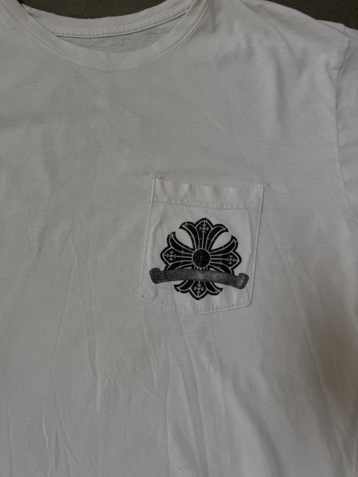 Chrome Hearts Chrome Hearts Horse Shoe Logo Tee White Size US L / EU 52-54 / 3 - 3 Thumbnail