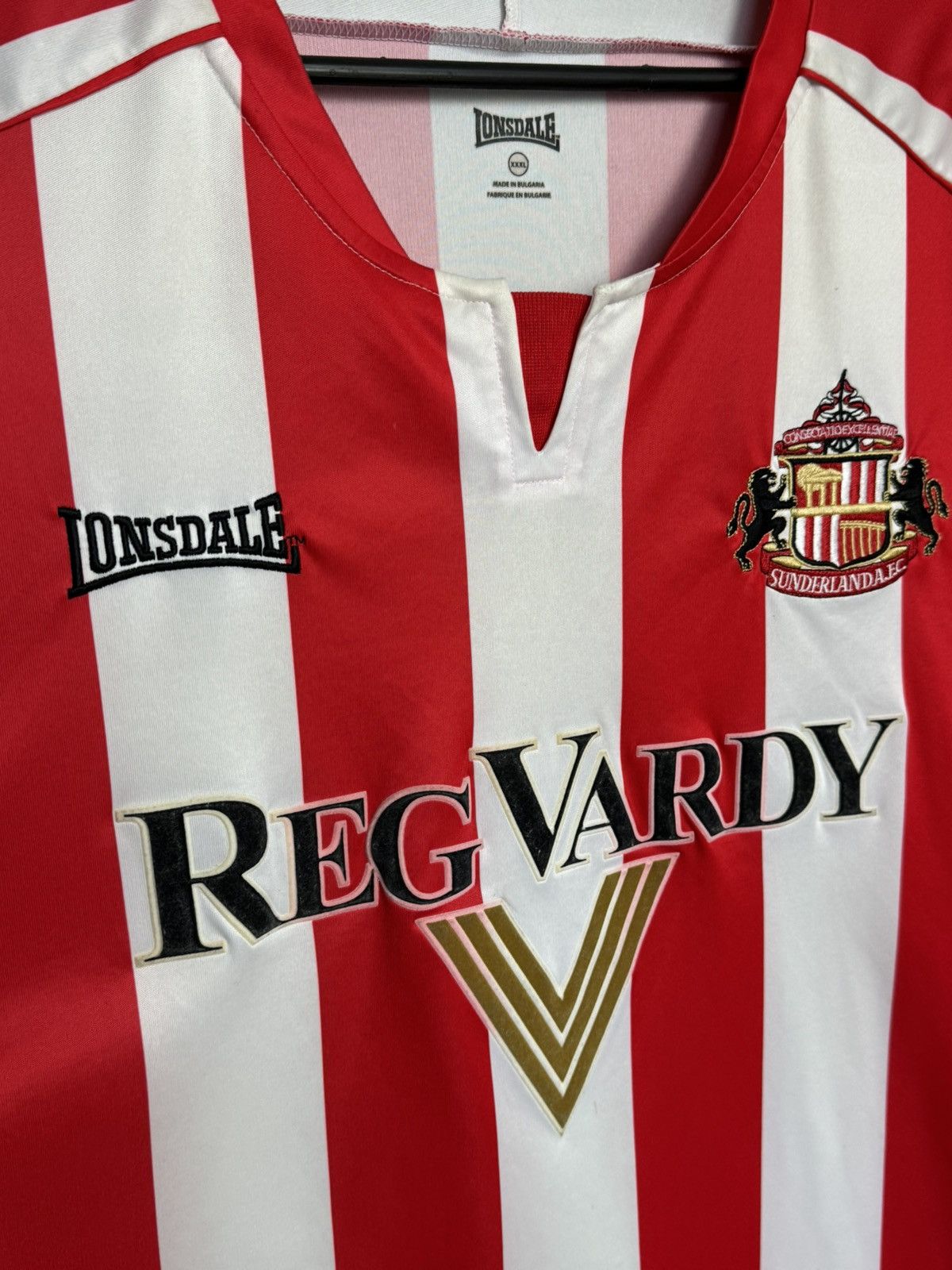 Lonsdale XXXL Sunderland 05/07 Home Football Jersey Size US XXL / EU 58 / 5 - 3 Thumbnail
