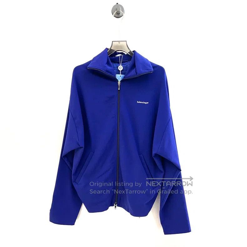 Balenciaga Balenciaga Blue Purple Jacket Size US S / EU 44-46 / 1 - 1 Thumbnail