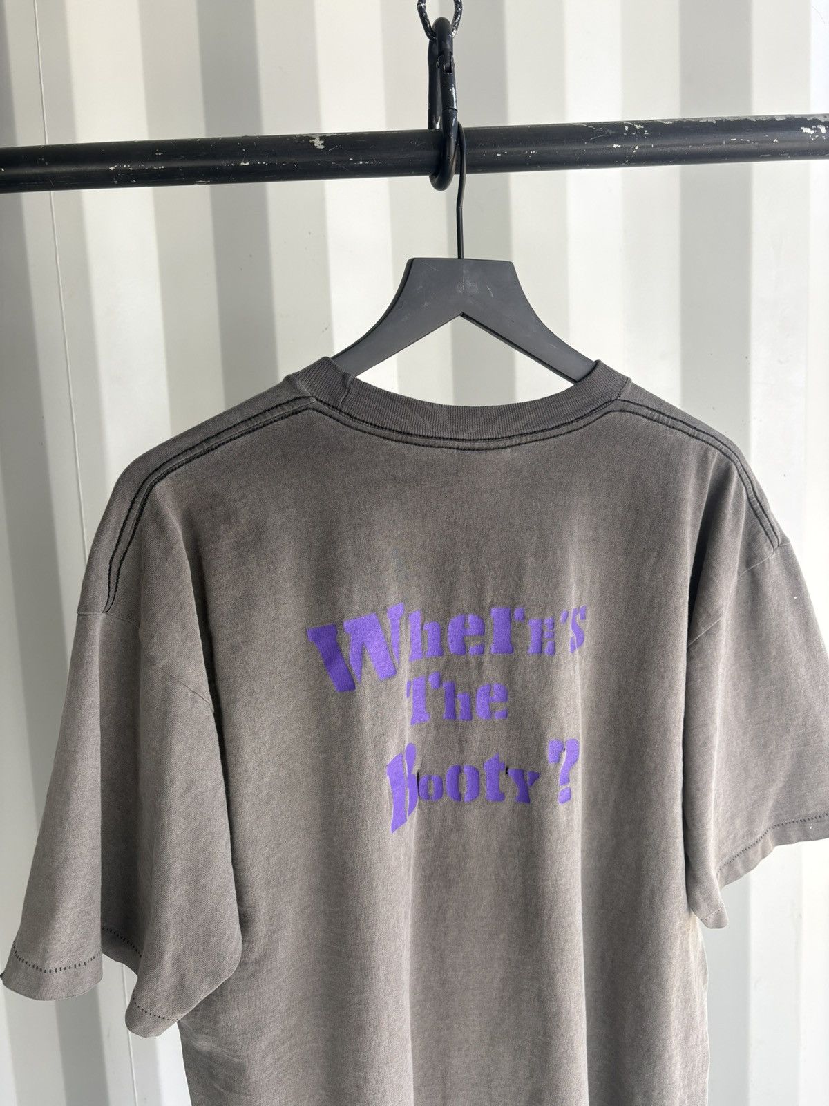 Vintage Vintage St Martin Wheres The Booty Faded Shirt Grunge Band Size US XL / EU 56 / 4 - 4 Thumbnail