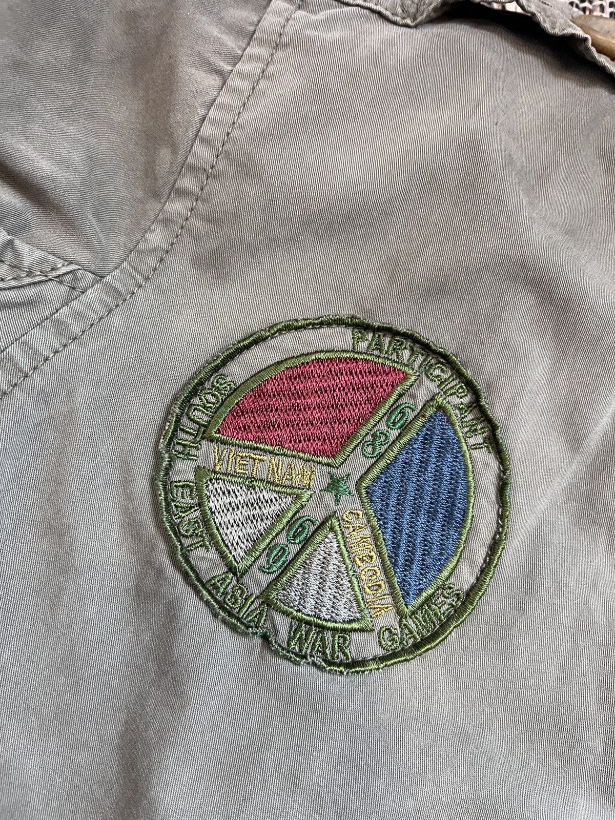 Harley Davidson × Vintage Vintage Warson Motors military jacket Hippie style bomber Size L / US 10 / IT 46 - 9 Thumbnail