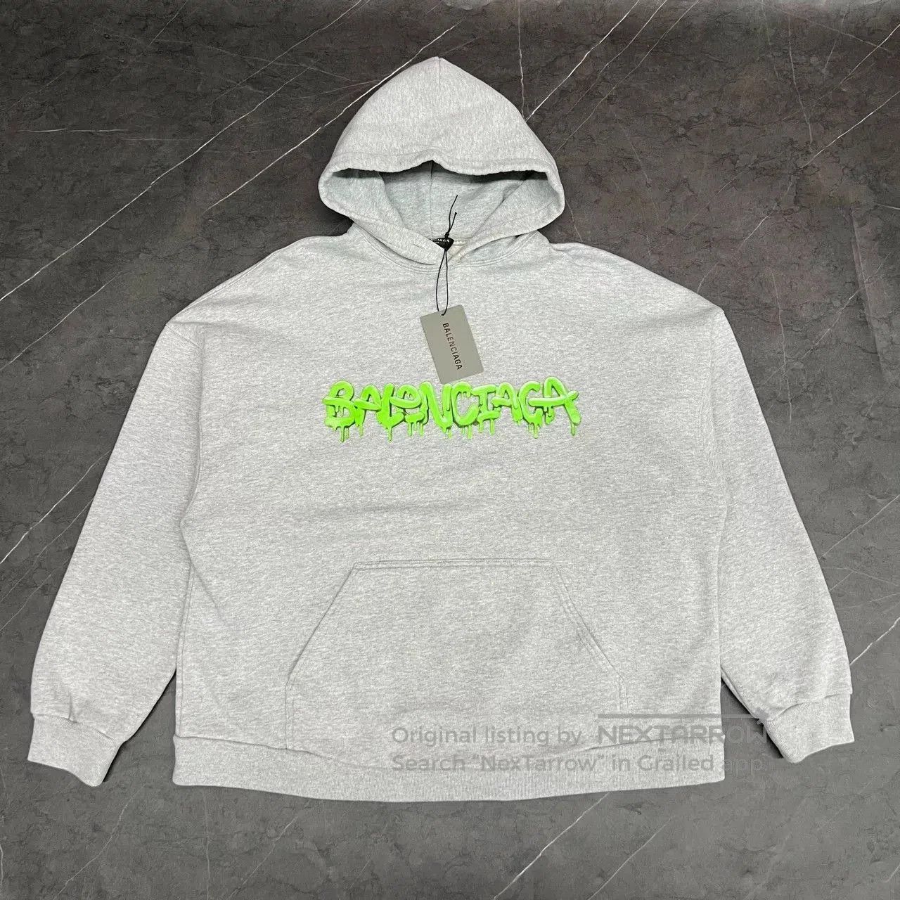 Balenciaga Balenciaga Jelly Graffiti Hoodie Size 1. Size US S / EU 44-46 / 1 - 1 Thumbnail