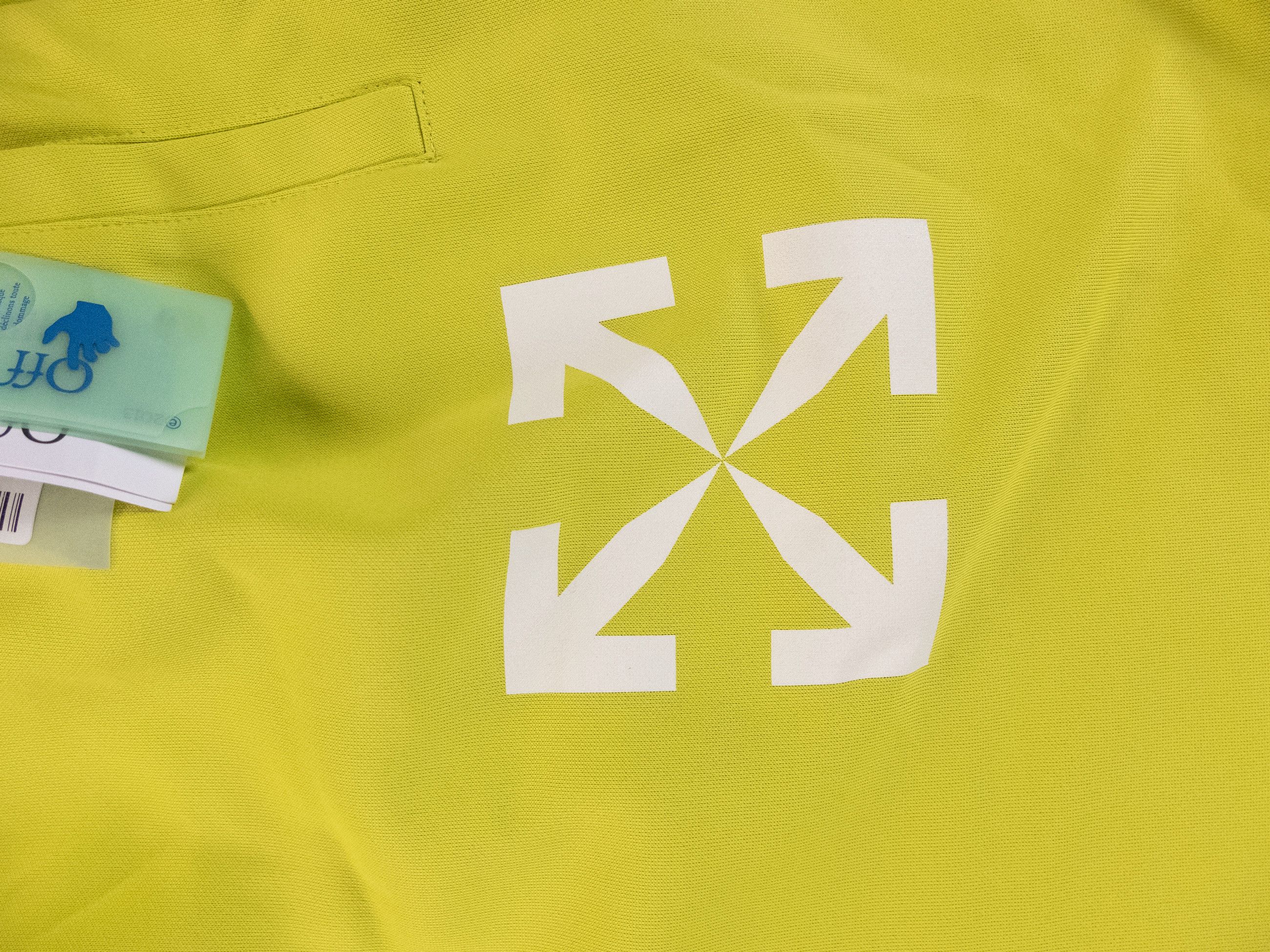 Off-White OFF-WHITE yellow arrow skate track nylon shorts Large Size US 34 / EU 50 - 4 Thumbnail