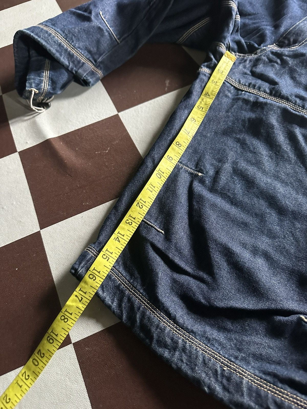 Japanese Brand jeans short pants Size US 33 - 9 Thumbnail