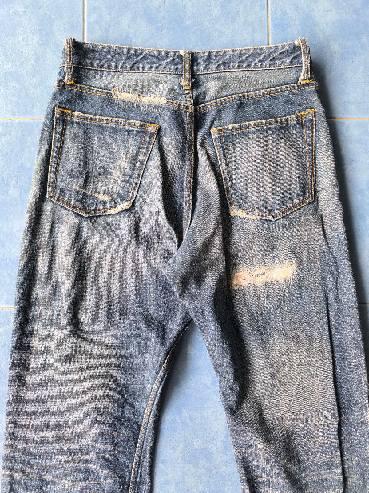 Kapital Johnbull Kojima Japan Kapital Style Patchwork denim Size US 31 - 9 Thumbnail