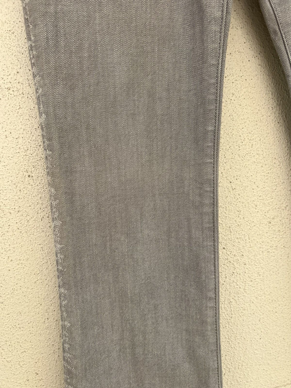 Issey Miyake Vintage Issey Miyake A-Poc Galaxy Grey Denim Flare Jeans Size US 28 / EU 44 - 9 Thumbnail
