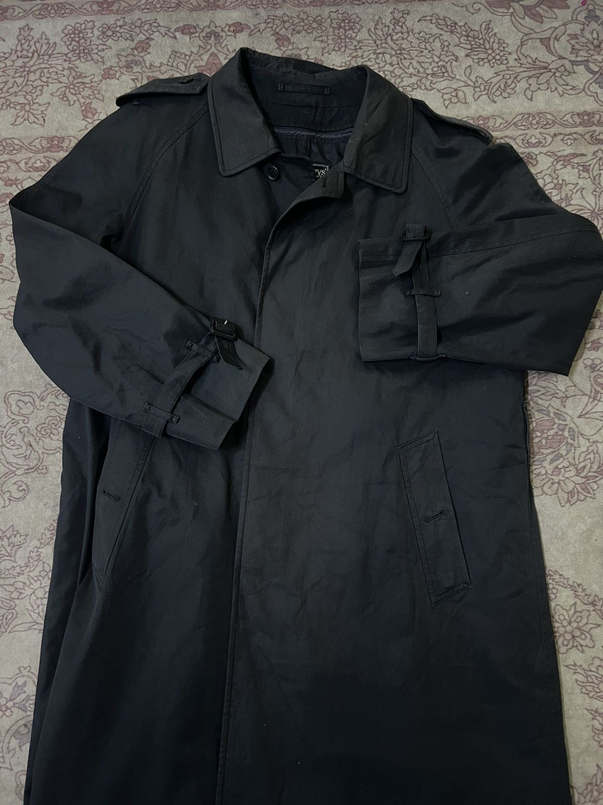 Burberry VINTAGE BURBERRYS'90s ARCHIVE SANYO SHOKAI TRENCH COAT CTK83 Size US XL / EU 56 / 4 - 15 Thumbnail