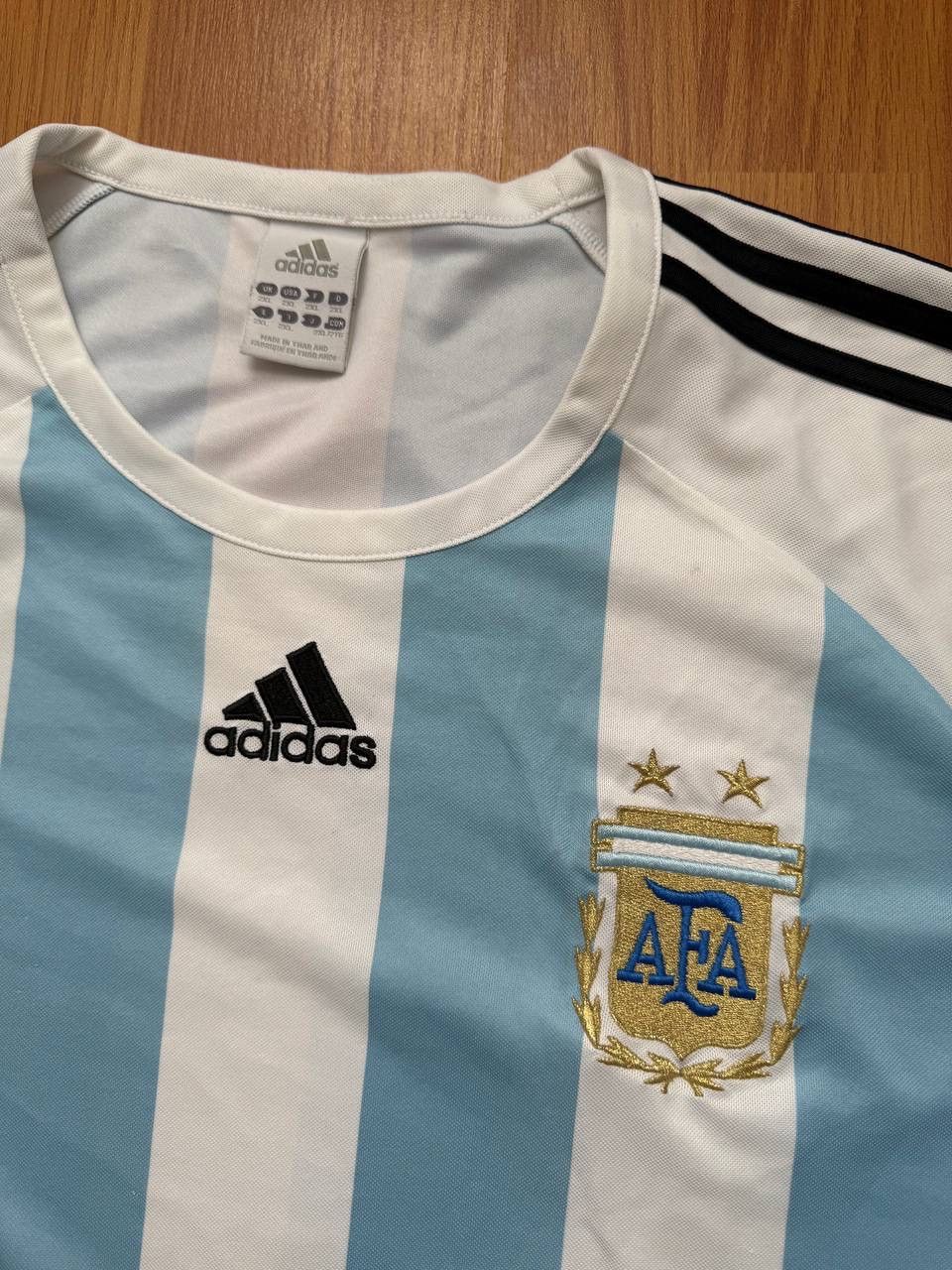 Adidas Vintage Jersey Adidas Argentina 2005 Size US XXL / EU 58 / 5 - 2 Thumbnail