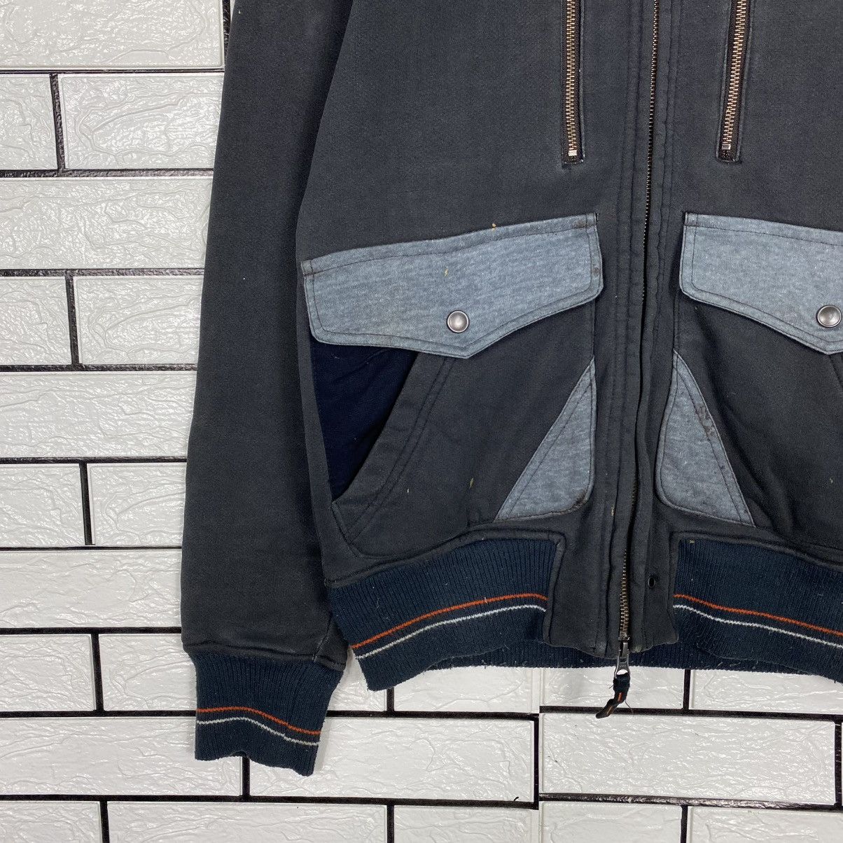 Avirex 🔥VINTAGE FLY ZIPPER BOMBER JACKET MILITARY AVIREX Size US M / EU 48-50 / 2 - 4 Thumbnail