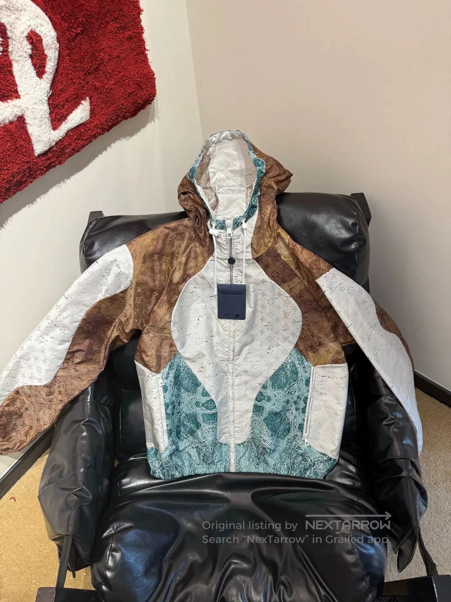 Louis Vuitton Monogram Print Jacket.