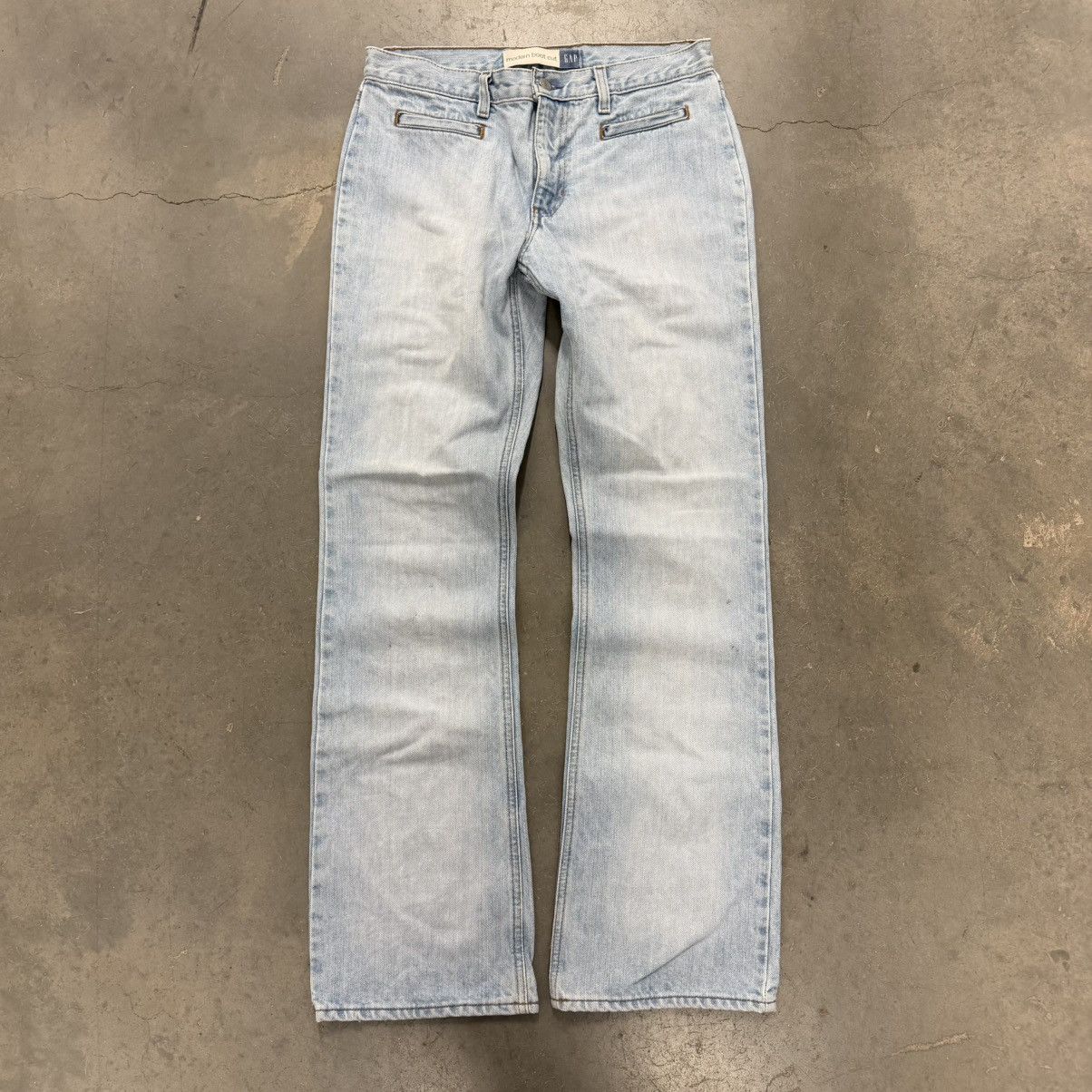 Gap GAP Modern Bootcut Jeans Light Wash Denim Vintage Y2K 2000s Size 30" / US 8 / IT 44 - 1 Thumbnail