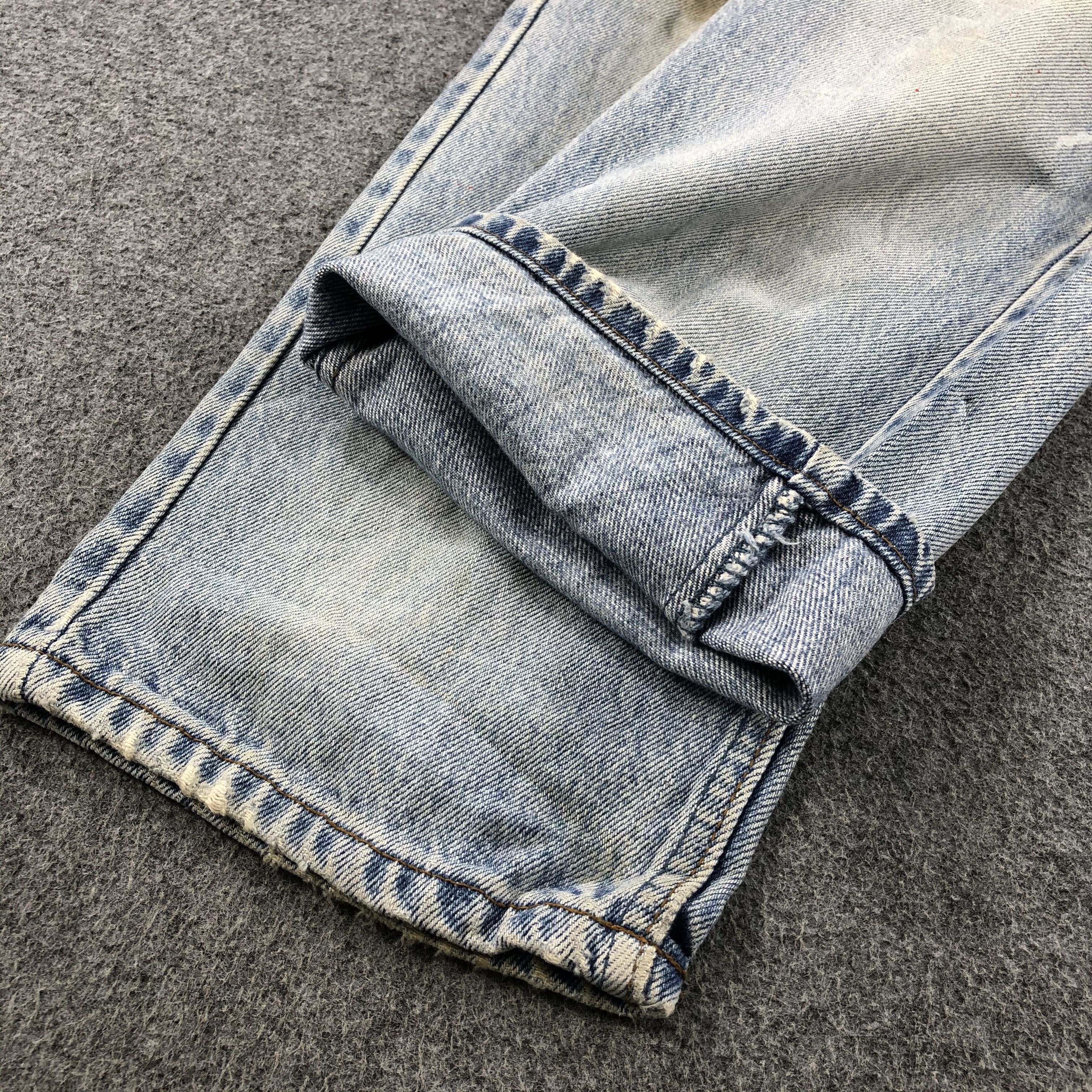 Levi's × Vintage Vintage 90s Light Wash Levis 501 Jeans-JM1599 Size US 29 - 6 Thumbnail