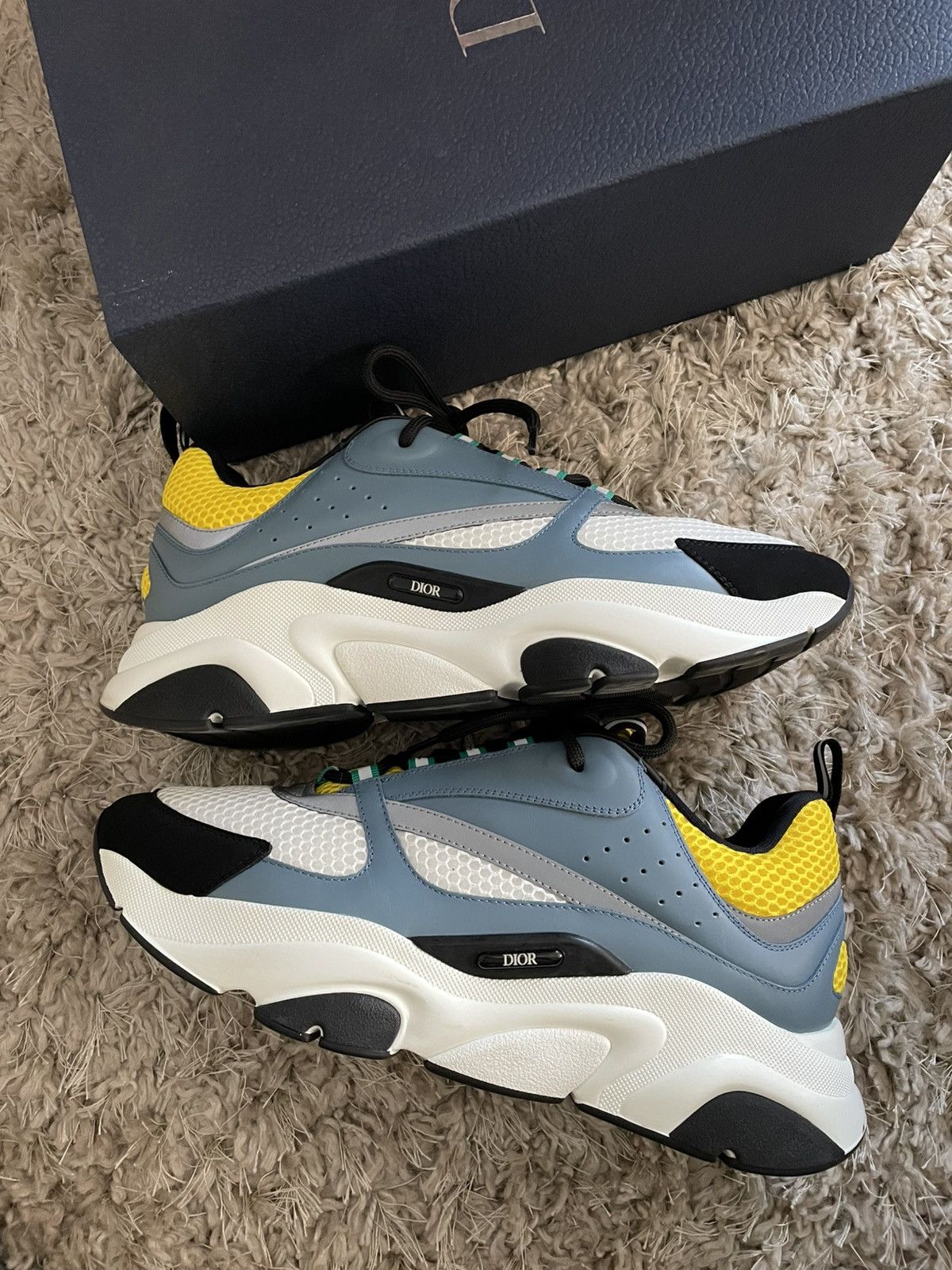Dior Dior B22 Blue Yellow Size US 11 / EU 44 - 2 Thumbnail