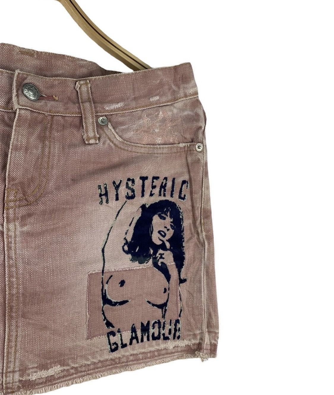 Hysteric Glamour × Japanese Brand × Vintage Hysteric glamour vintage japanese denim skirt Size 28" / US 6 / IT 42 - 3 Thumbnail