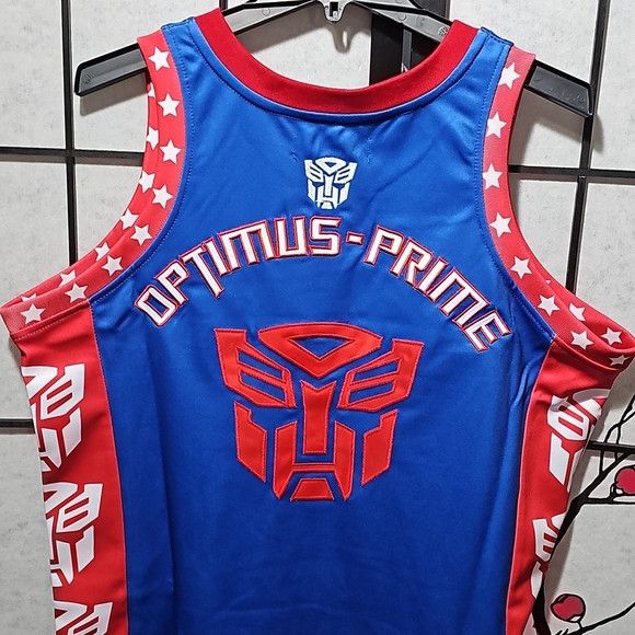 Other Transformers Optimus Prime Basketball Jersey Size Medium NWT Size US M / EU 48-50 / 2 - 7 Thumbnail