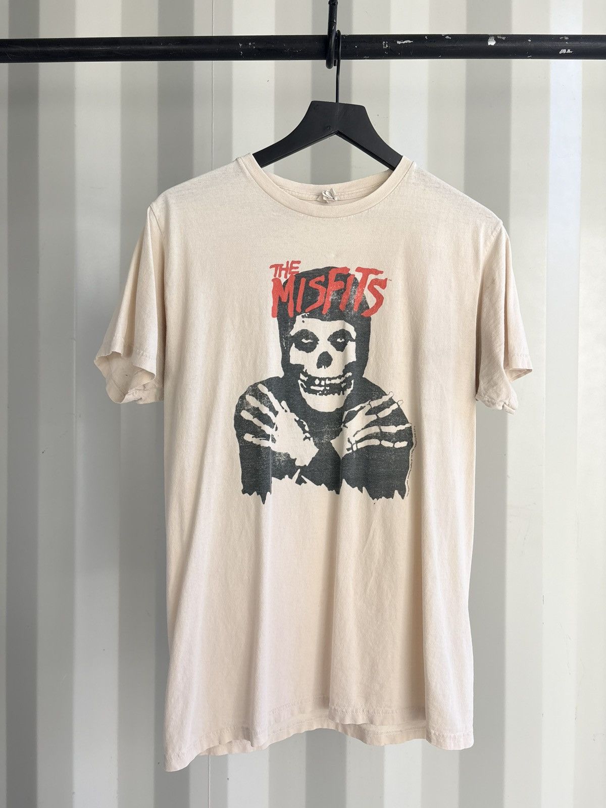 Vintage The Misfits Shirt Distressed Faded Grunge Band
