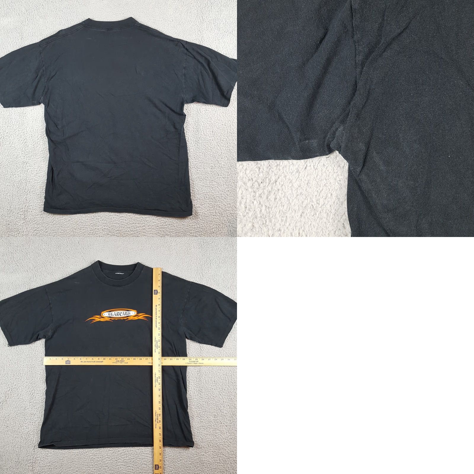 Vintage VINTAGE Cincinnati Bearcats Football Tee XL Black 90s T-Shirt Mens Football VTG Shirt Size US XL / EU 56 / 4 - 8 Thumbnail