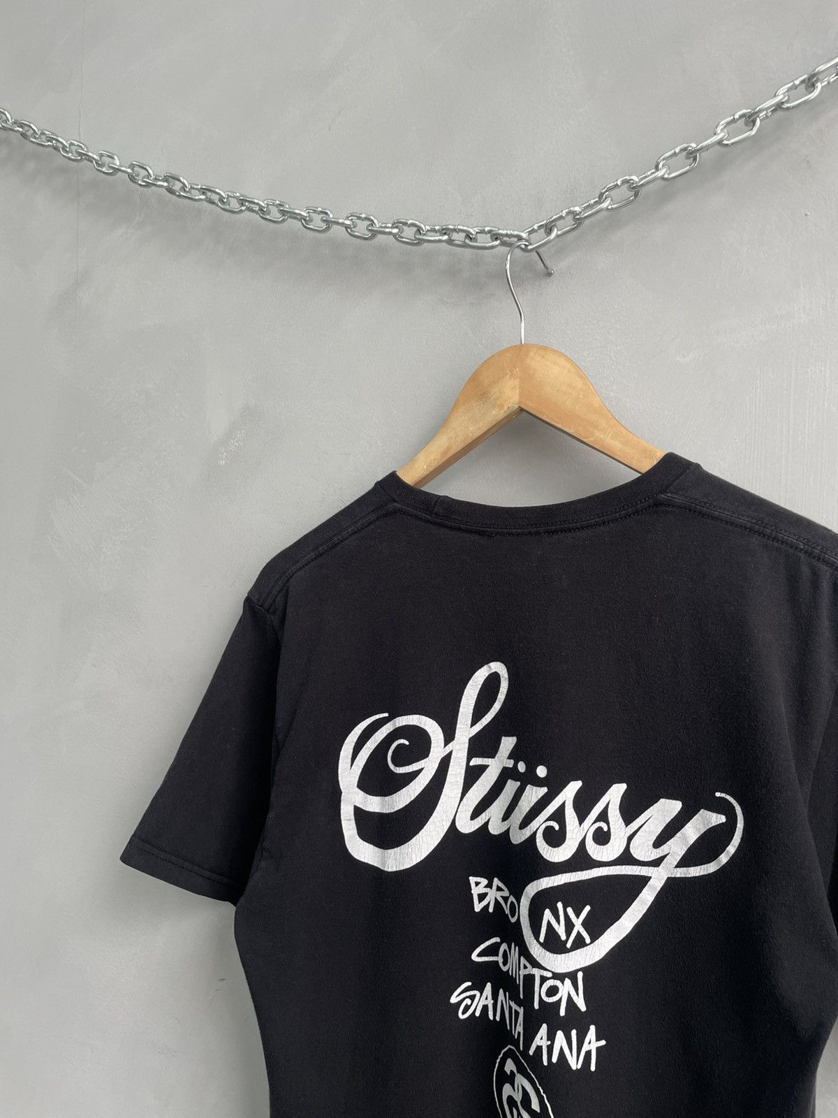 Stussy Stussy big logo skater t shirt 90s rare y2k Size US M / EU 48-50 / 2 - 11 Thumbnail