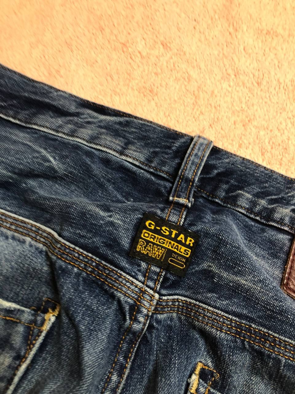 G-Star STREETWEAR G STAR Vintage Wash Jeans Regular Fit Size US 30 / EU 46 - 6 Thumbnail