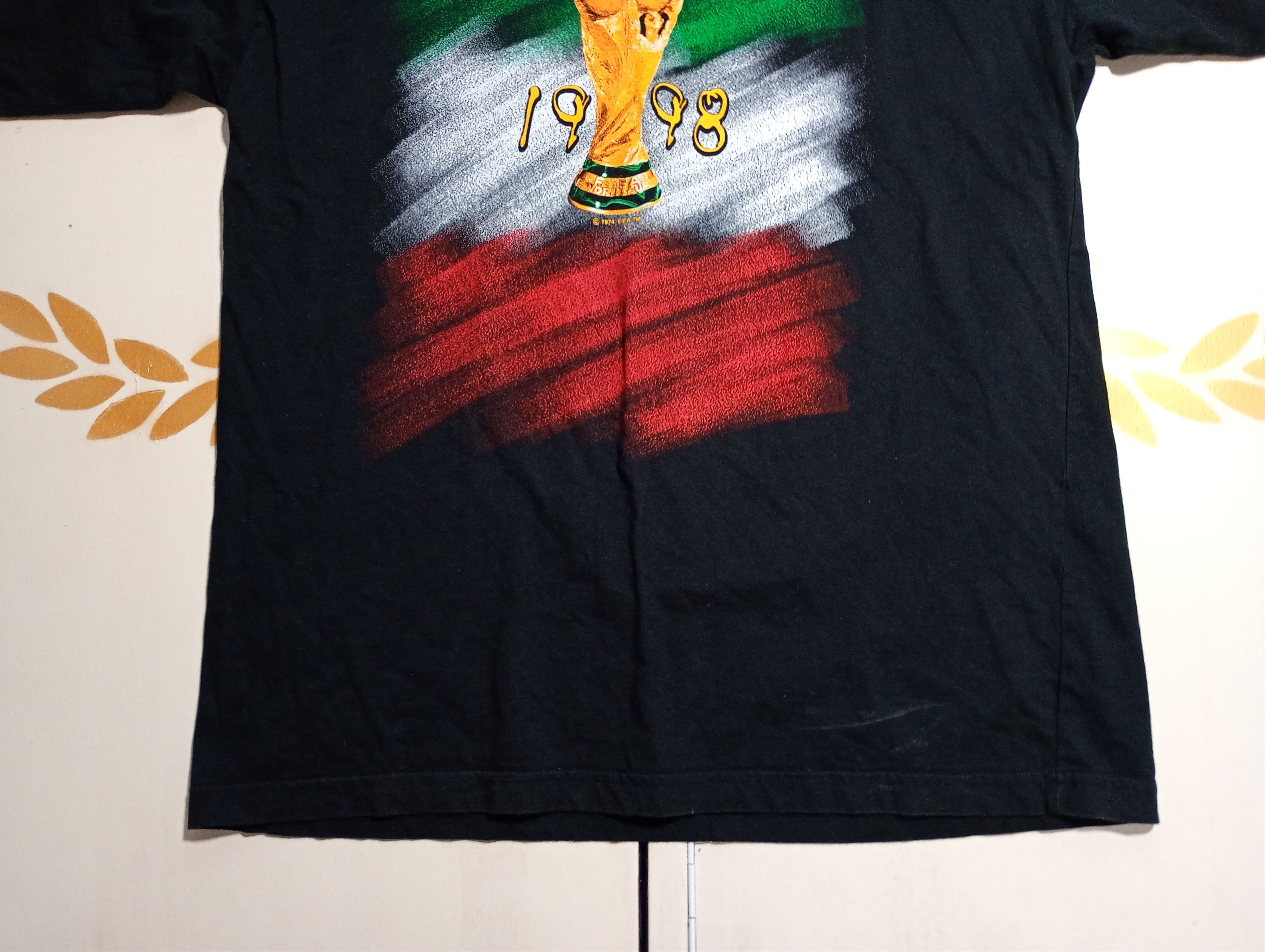 Adidas Adidas France 98 CUP T -Shirt Vintage Size US XL / EU 56 / 4 - 3 Thumbnail