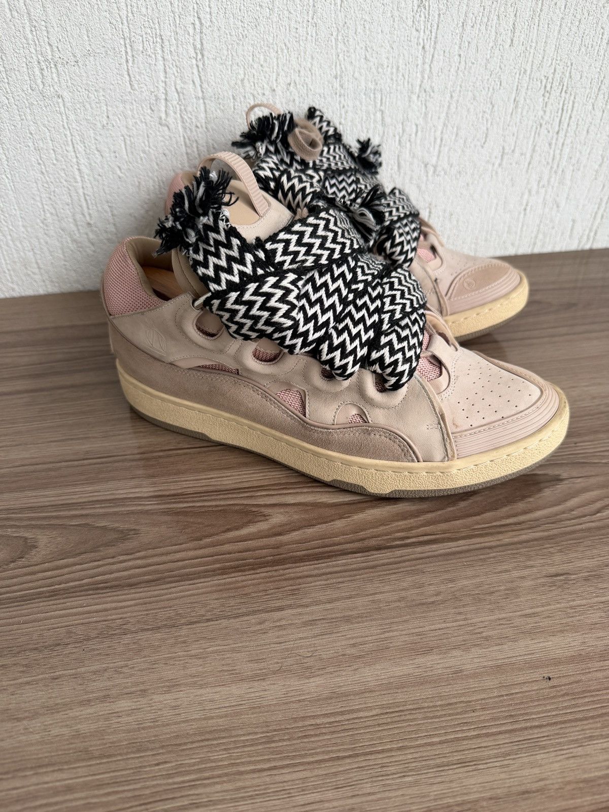 Lanvin Pale pink Curb sneakers Size US 9 / EU 42 - 1 Thumbnail
