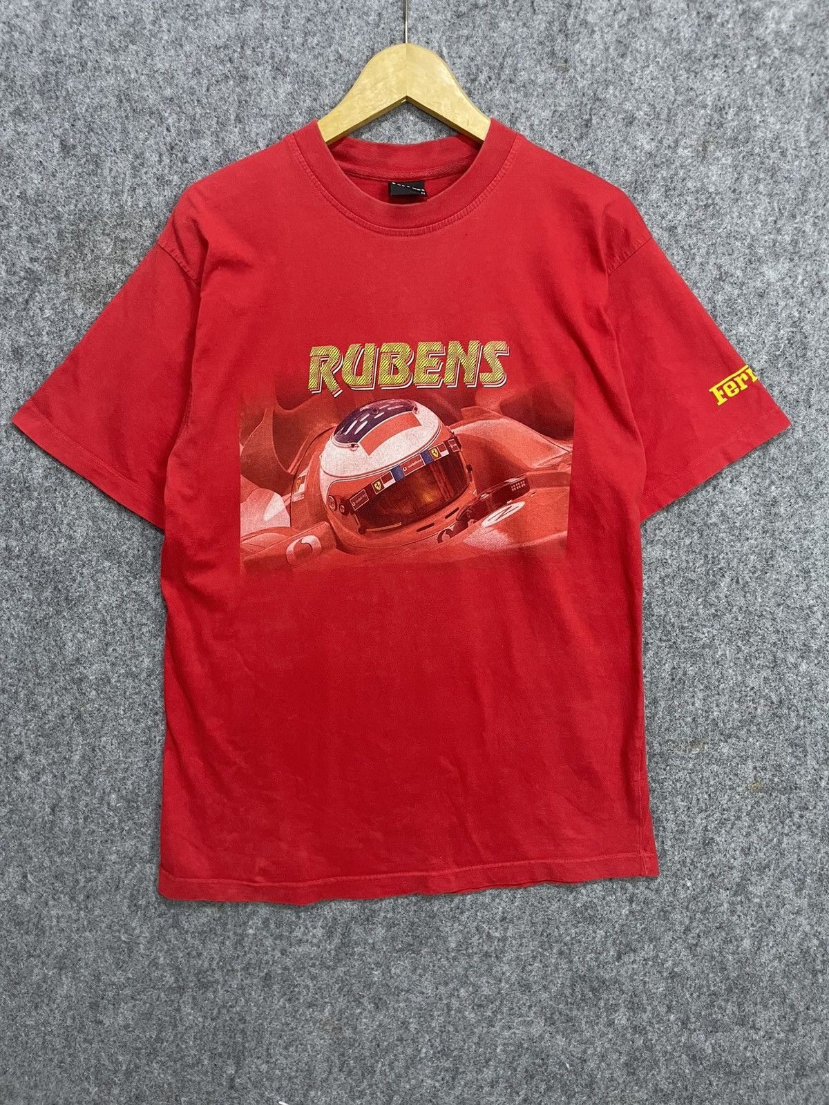 Ferrari Vintage Rubens Barrichello Ferrari T-Shirt Size US M / EU 48-50 / 2 - 1 Thumbnail