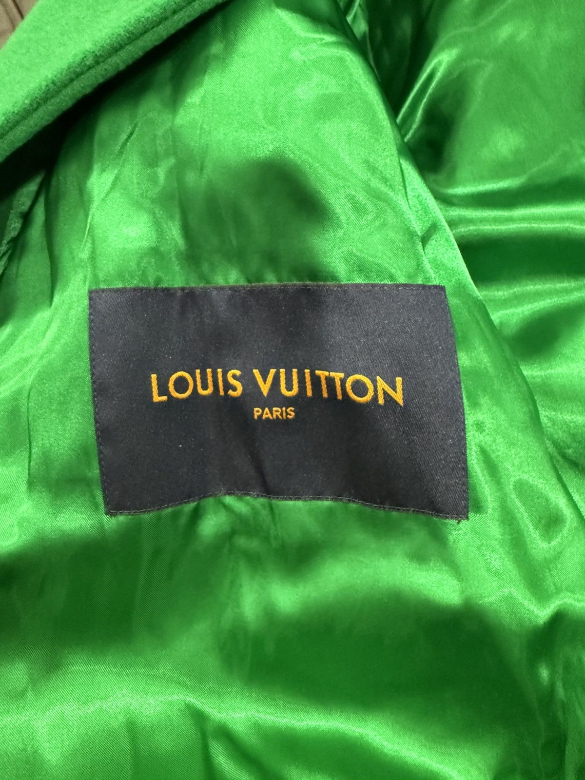 Louis Vuitton Louis Vuitton Green Patches Tourist V. Purist Varsity Jacket Size US M / EU 48-50 / 2 - 9 Thumbnail