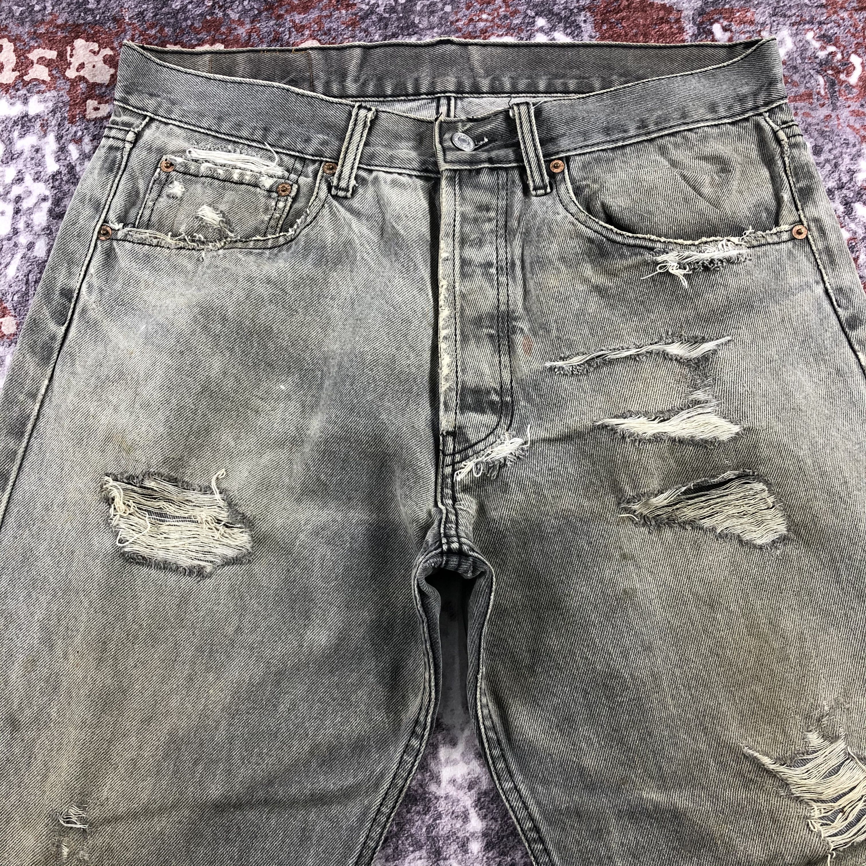 Levi's × Vintage Vintage 90s Levis 501 Earth Tone Jeans-JM2322 Size US 36 / EU 52 - 3 Thumbnail