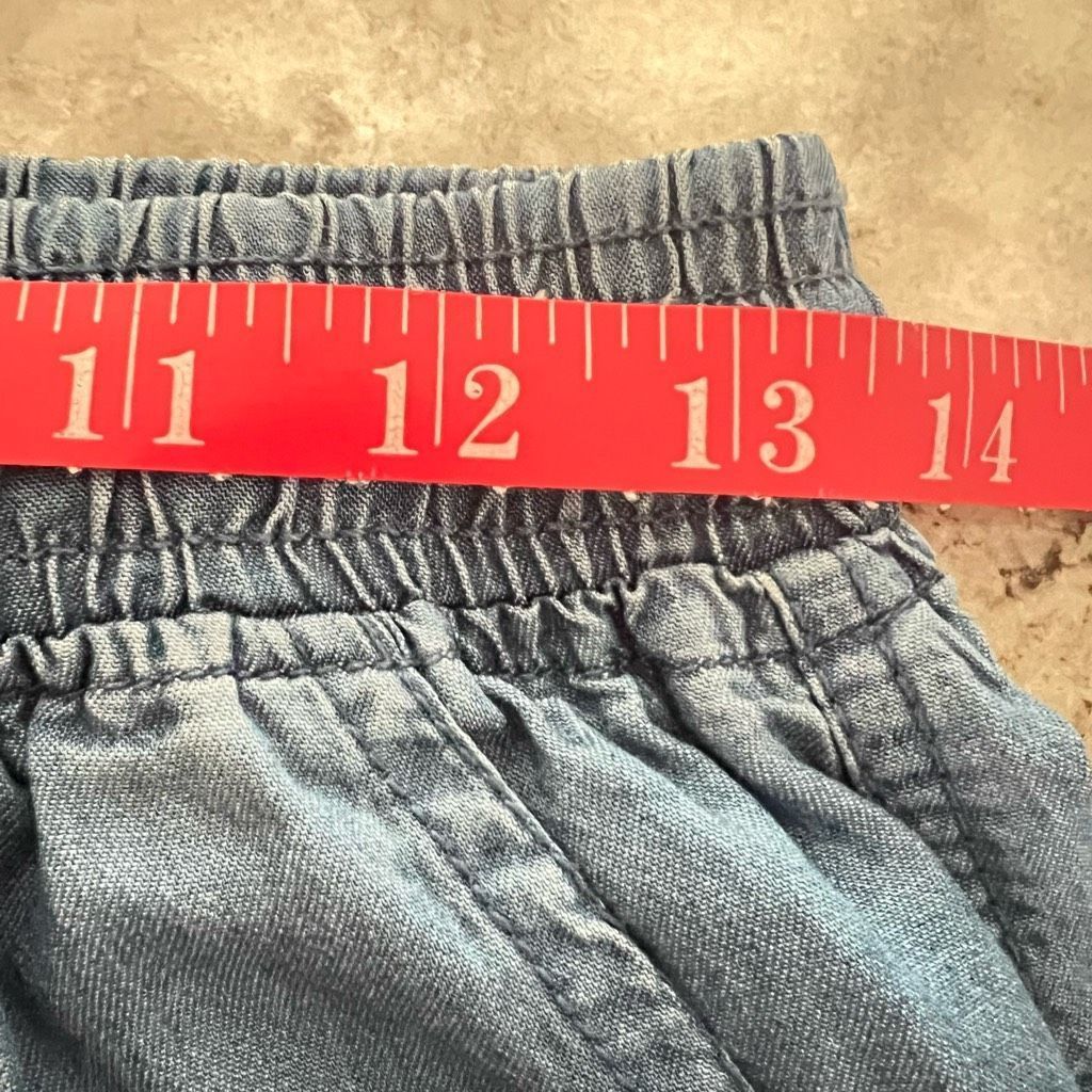 Other Thread & Supply Chambray Denim Joggers Tencel Sustainable Fabric Lightweight XS Size 25" / US 0 / IT 36 - 13 Thumbnail