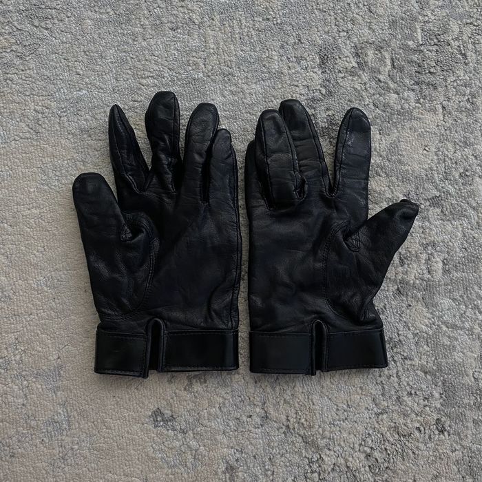 Jean Paul Gaultier Studded Black Leather Gloves | Grailed