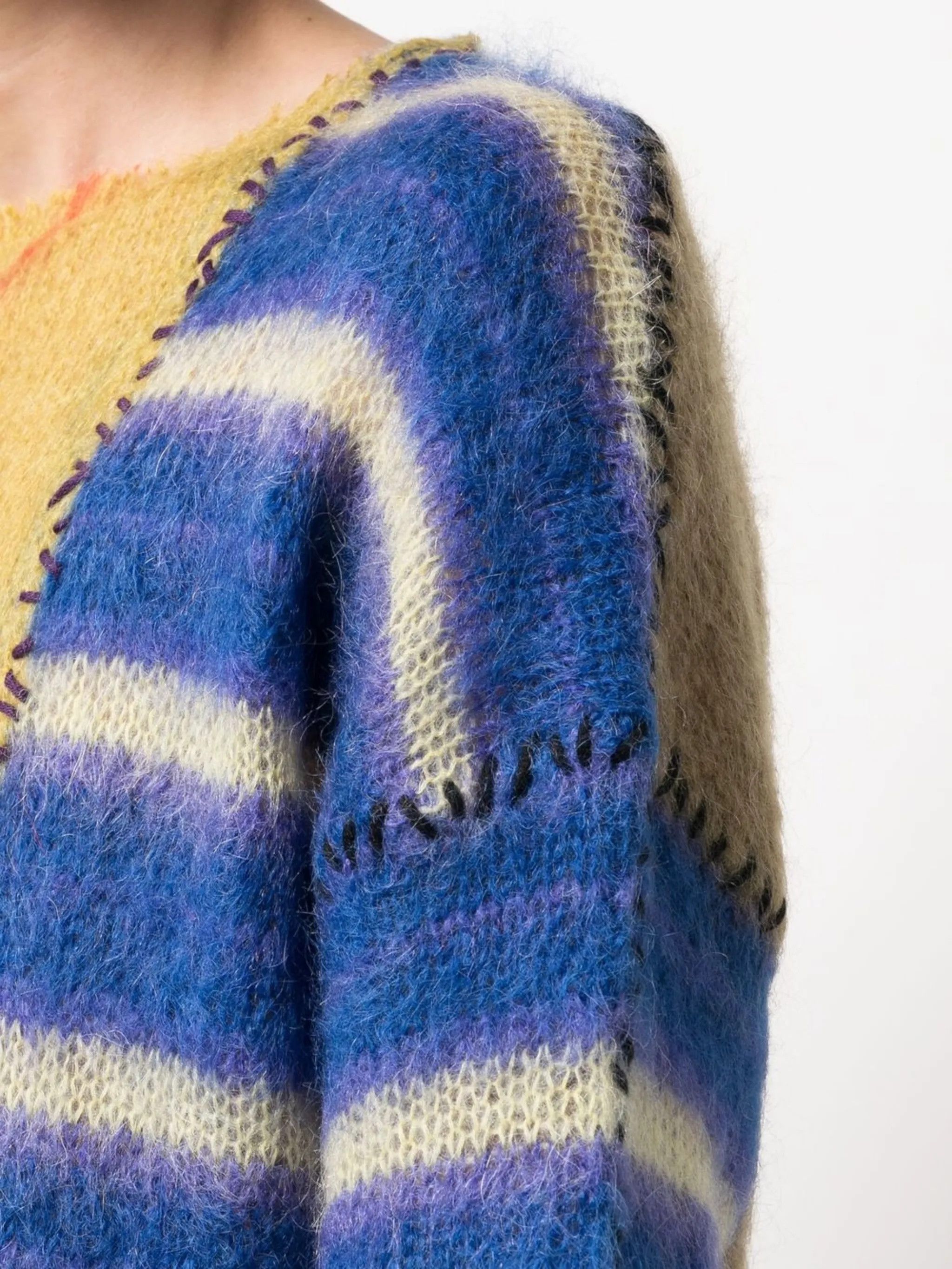 Marni o1y0225 Sweater in Multicolor Size US M / EU 48-50 / 2 - 3 Thumbnail