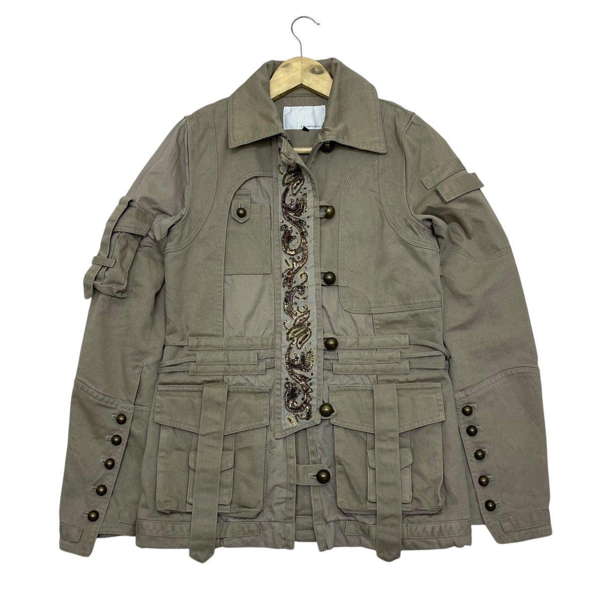 Japanese Brand 💥Enchanment Le Ciel Bleu Bondage Punker Jacket Size S / US 4 / IT 40 - 2 Thumbnail