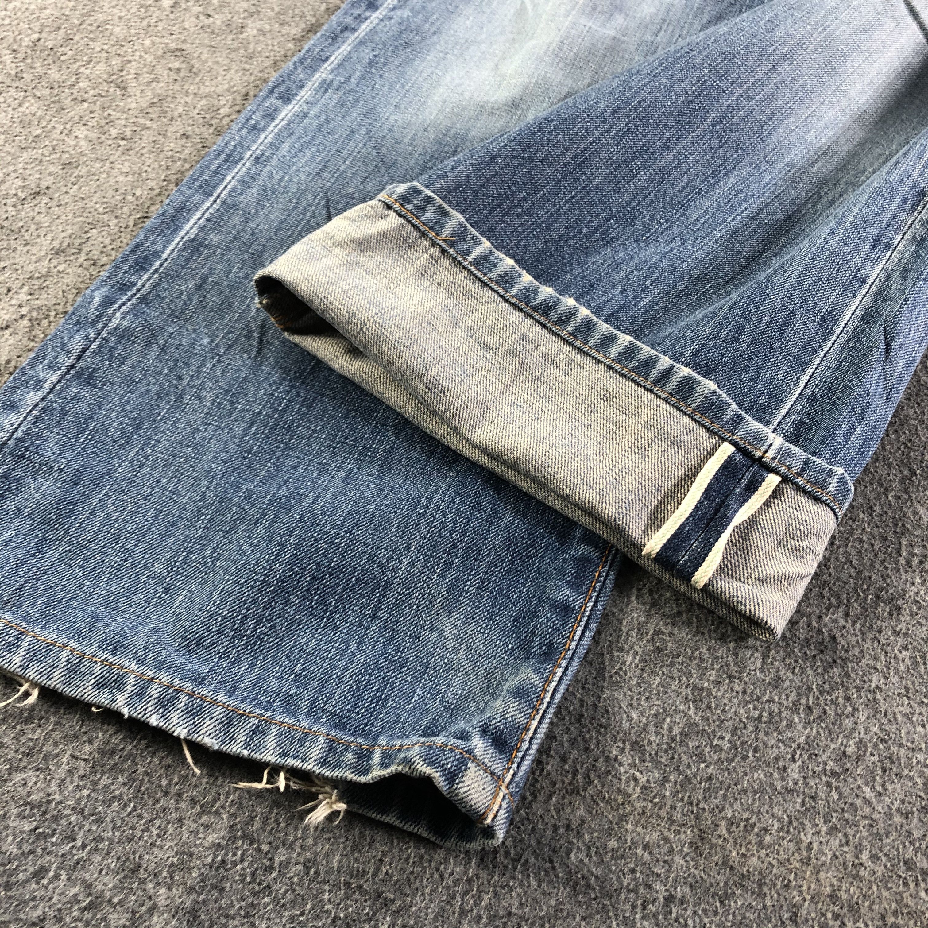 Uniqlo Blue Wash Uniqlo Selvedge Jeans-J2989 Size US 34 / EU 50 - 7 Thumbnail