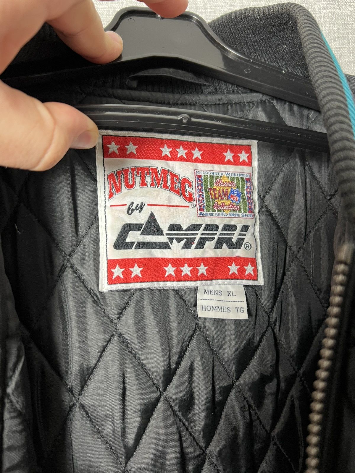 Starter RARE JACKSONVILLE JAGUARS NUTMEG CAMPRI NYLON BOMBER JACKET Size US XL / EU 56 / 4 - 23 Thumbnail