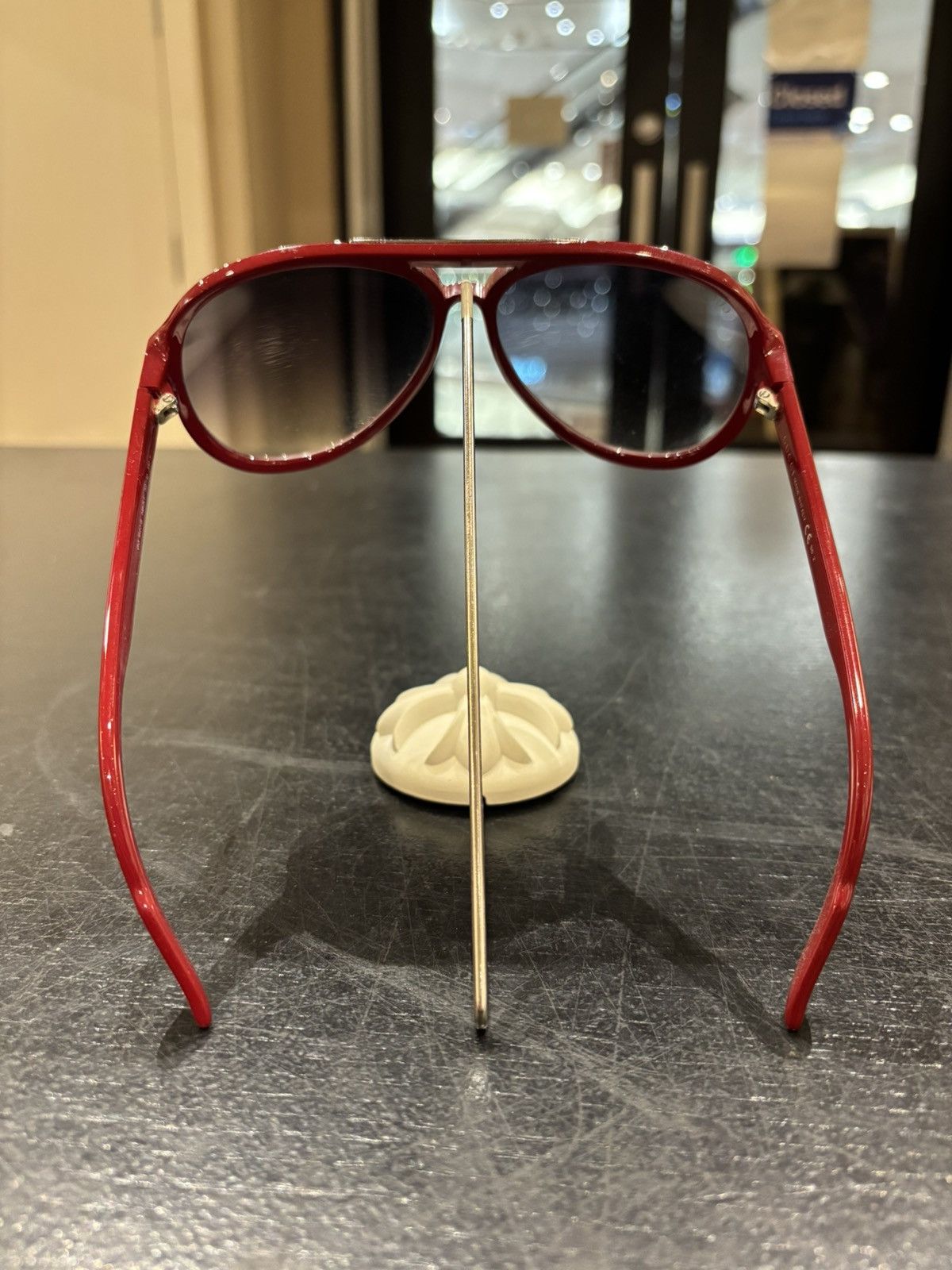 Gucci Gucci Aviator Sunglasses Size ONE SIZE - 6 Thumbnail