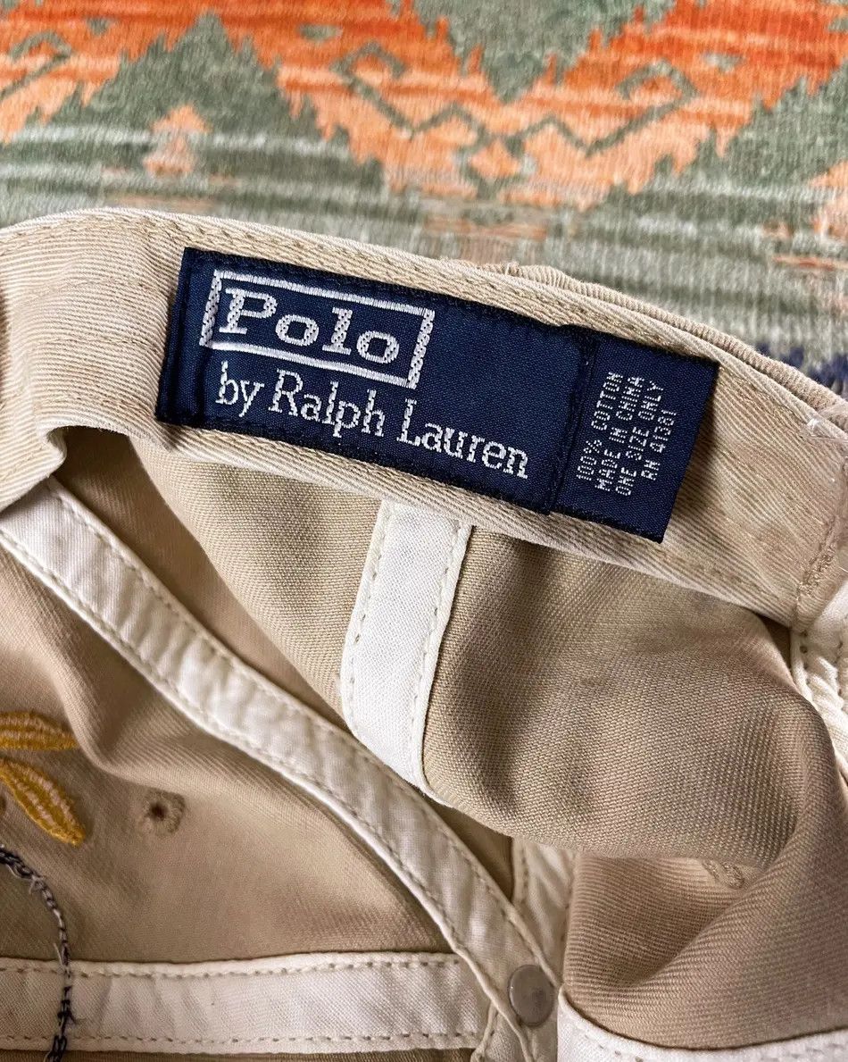 Polo Ralph Lauren Polo Ralph Lauren Rare Leather baseball hat baseball cap Size ONE SIZE - 7 Thumbnail