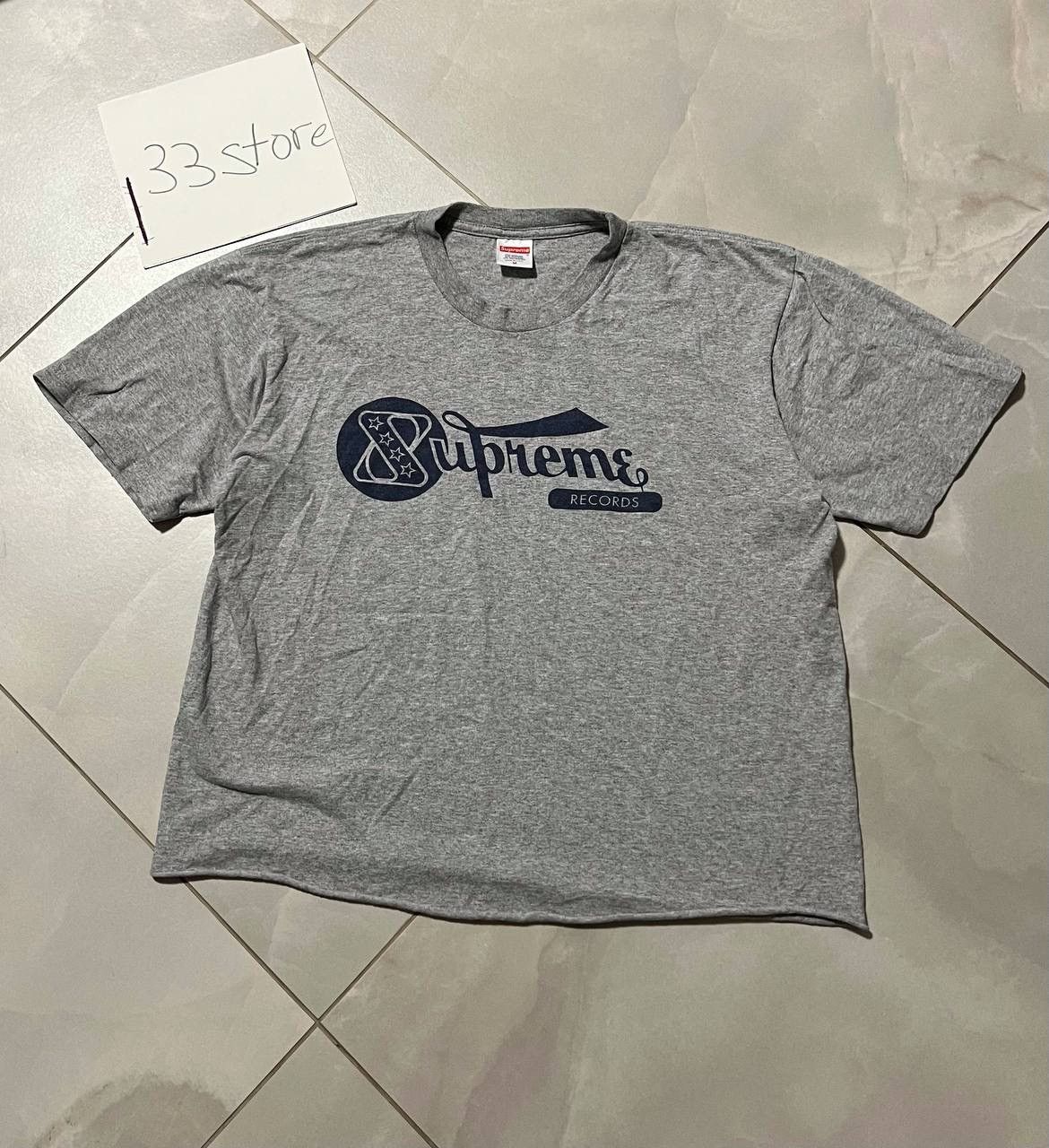 Supreme Supreme Records T-Shirt Size US M / EU 48-50 / 2 - 1 Thumbnail