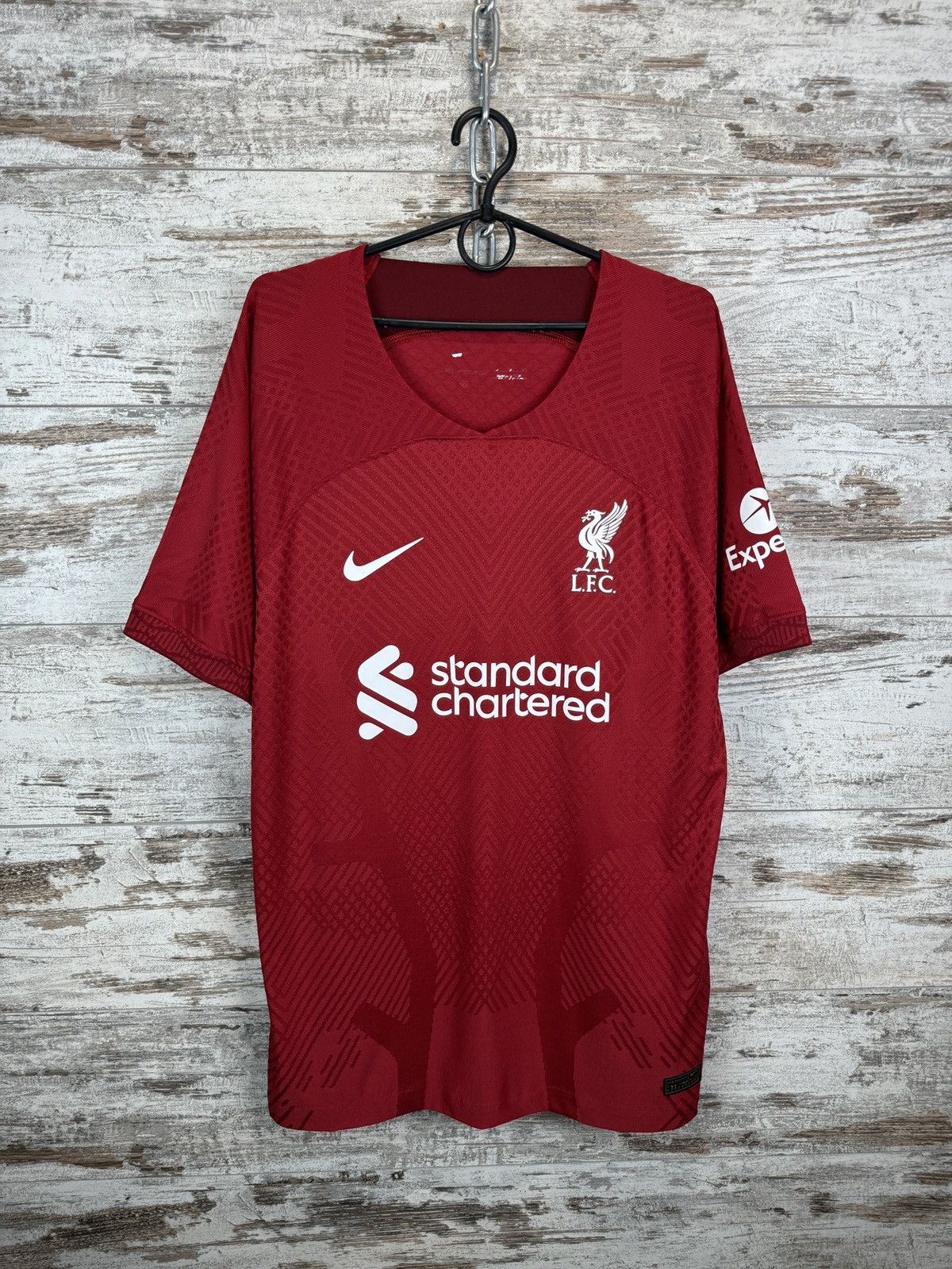 Nike Mens Vintage Nike Liverpool FC T-shirt soccer jersey tee Size US L / EU 52-54 / 3 - 2 Thumbnail