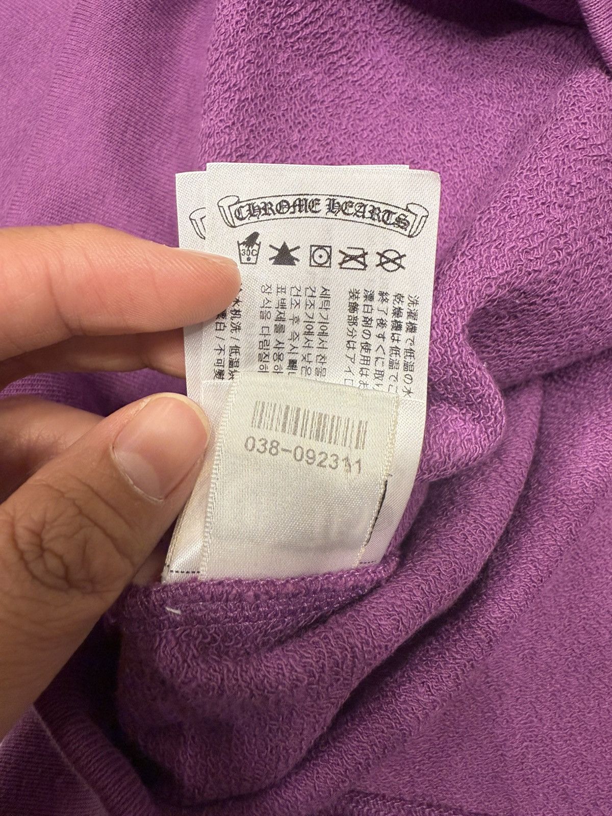Chrome Hearts 🔥Chrome Hearts Mattyboy Purple Polo Shirt🔥 Size US S / EU 44-46 / 1 - 7 Thumbnail