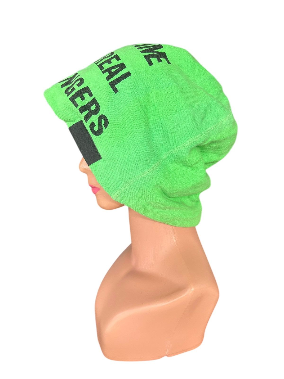 Japanese Brand × Kapital × Vintage Sublime Japanese Punk Bondage Style Big Beanie Hats Size ONE SIZE - 3 Thumbnail