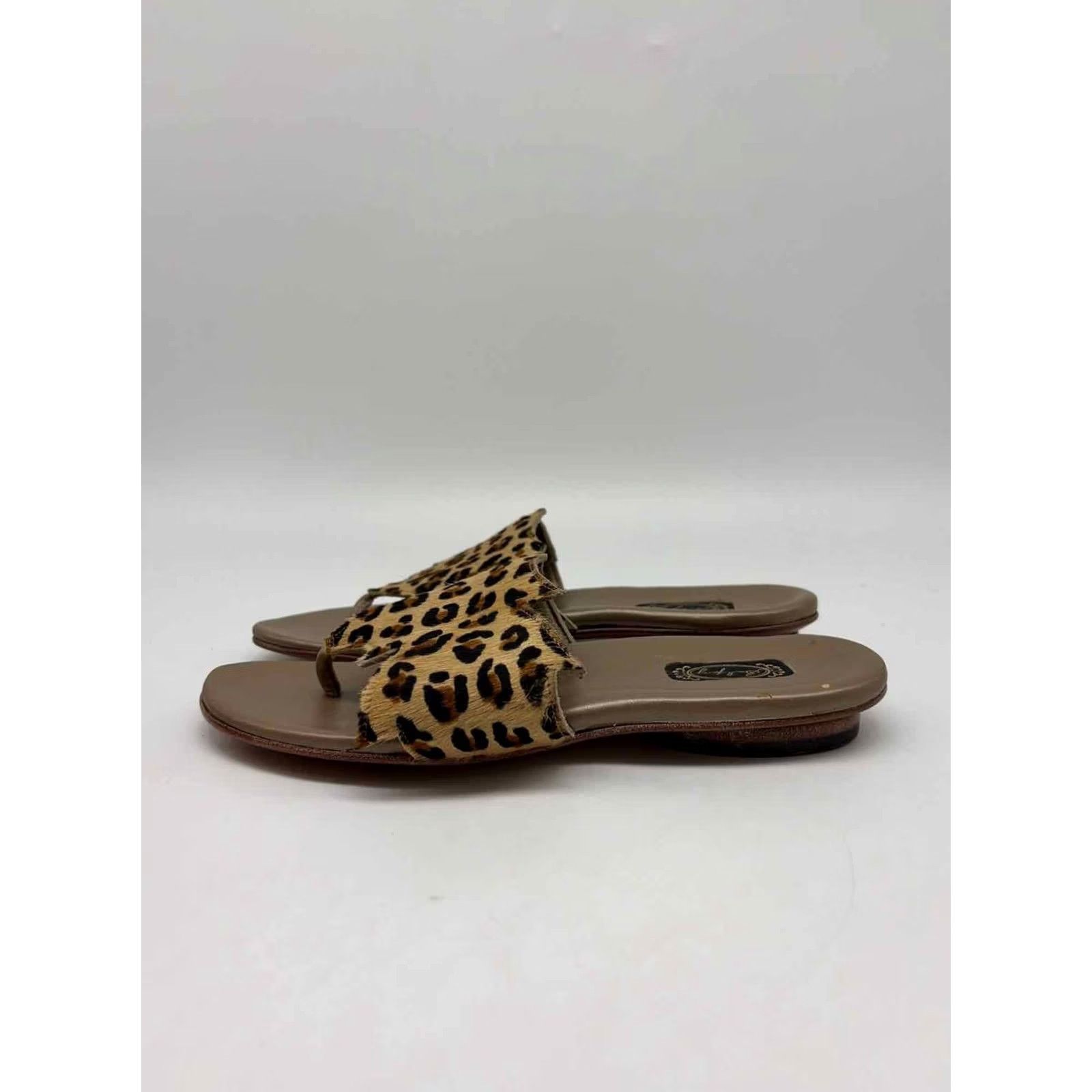 Vintage Salpy Brown Size 8 Flip Flop Sandals Men? Size US 8 / IT 38 - 2 Thumbnail