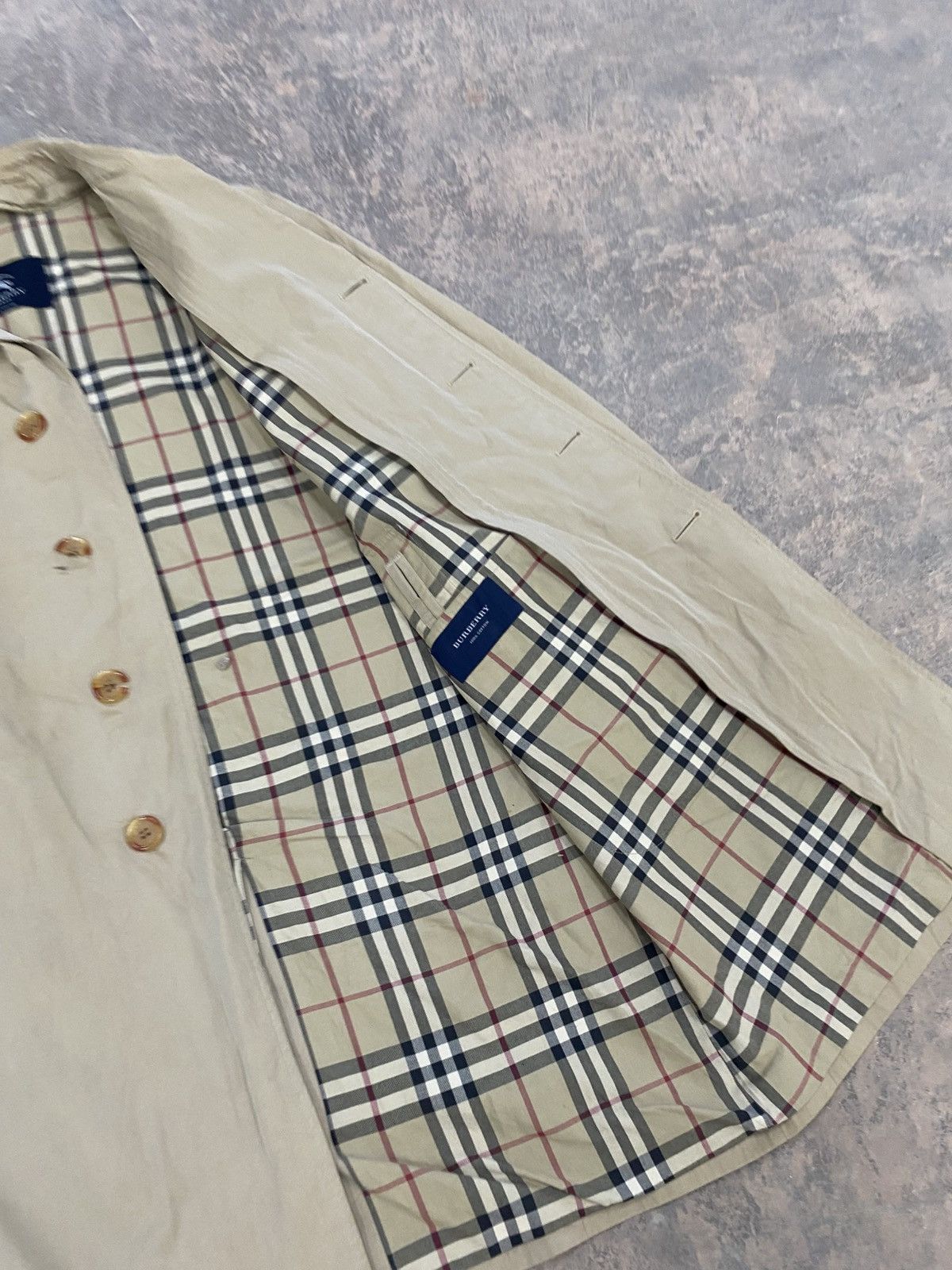 Burberry Burberry Nova Check Long Coat Winter Jacket 90s Size US L / EU 52-54 / 3 - 10 Thumbnail