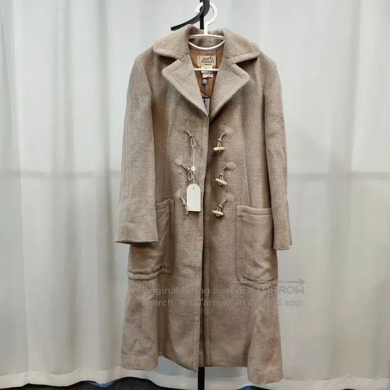 Hermes Hermes White Fluffy Overcoat Size XS / US 0-2 / IT 36-38 - 1 Thumbnail