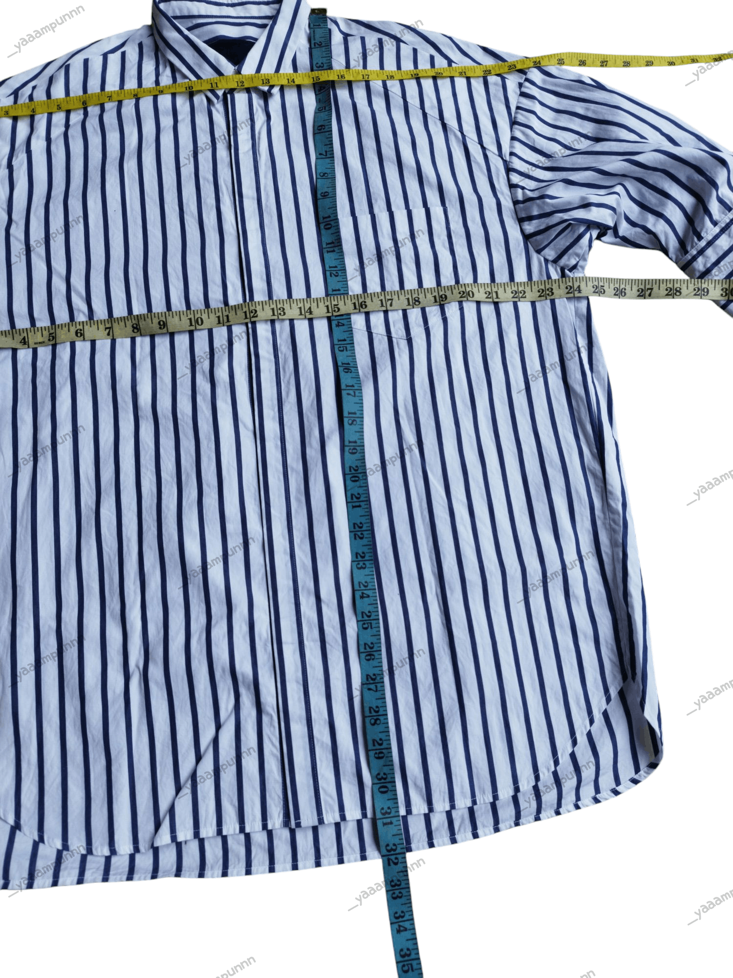 14th Addiction × Juun.J × Walter Van Beirendonck Juun j double sleeve stripe shirt Size US S / EU 44-46 / 1 - 9 Thumbnail