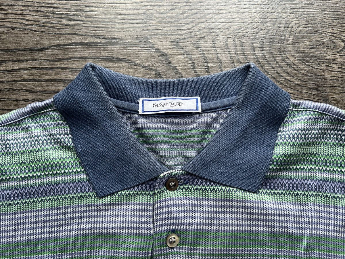 Vintage × Yves Saint Laurent Vintage YSL Yves Saint Laurent Polo Shirt Size US M / EU 48-50 / 2 - 4 Thumbnail