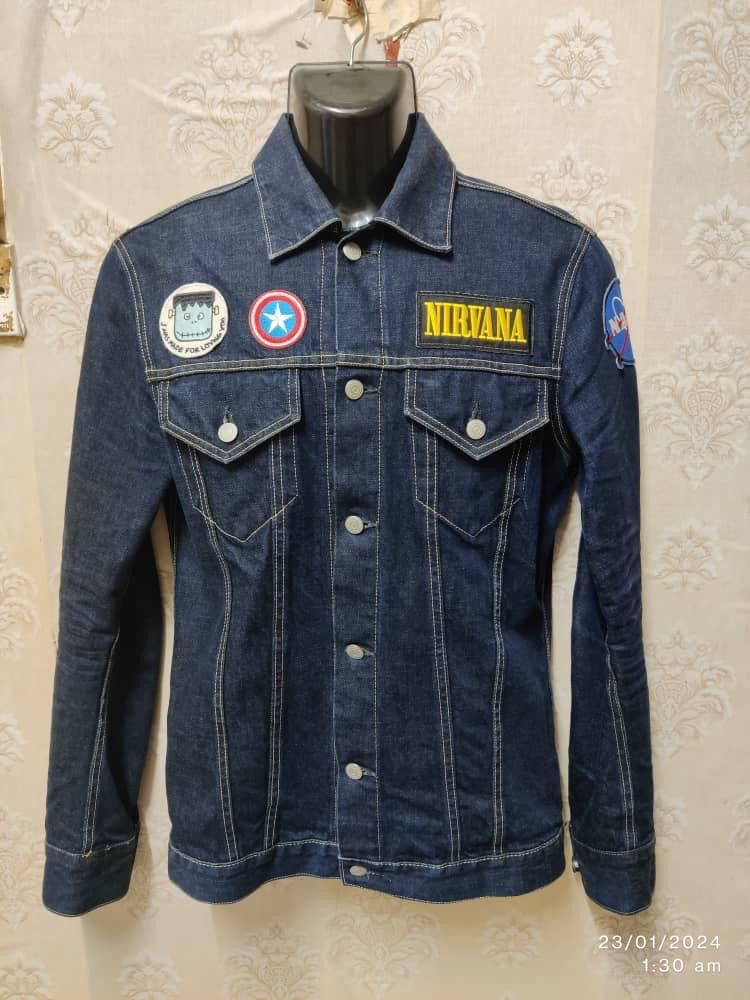URBAN RESEARCH DOORS URBAN RESEARCH TRUCKER DENIM JACKET WITH PATCHES Size US M / EU 48-50 / 2 - 3 Thumbnail